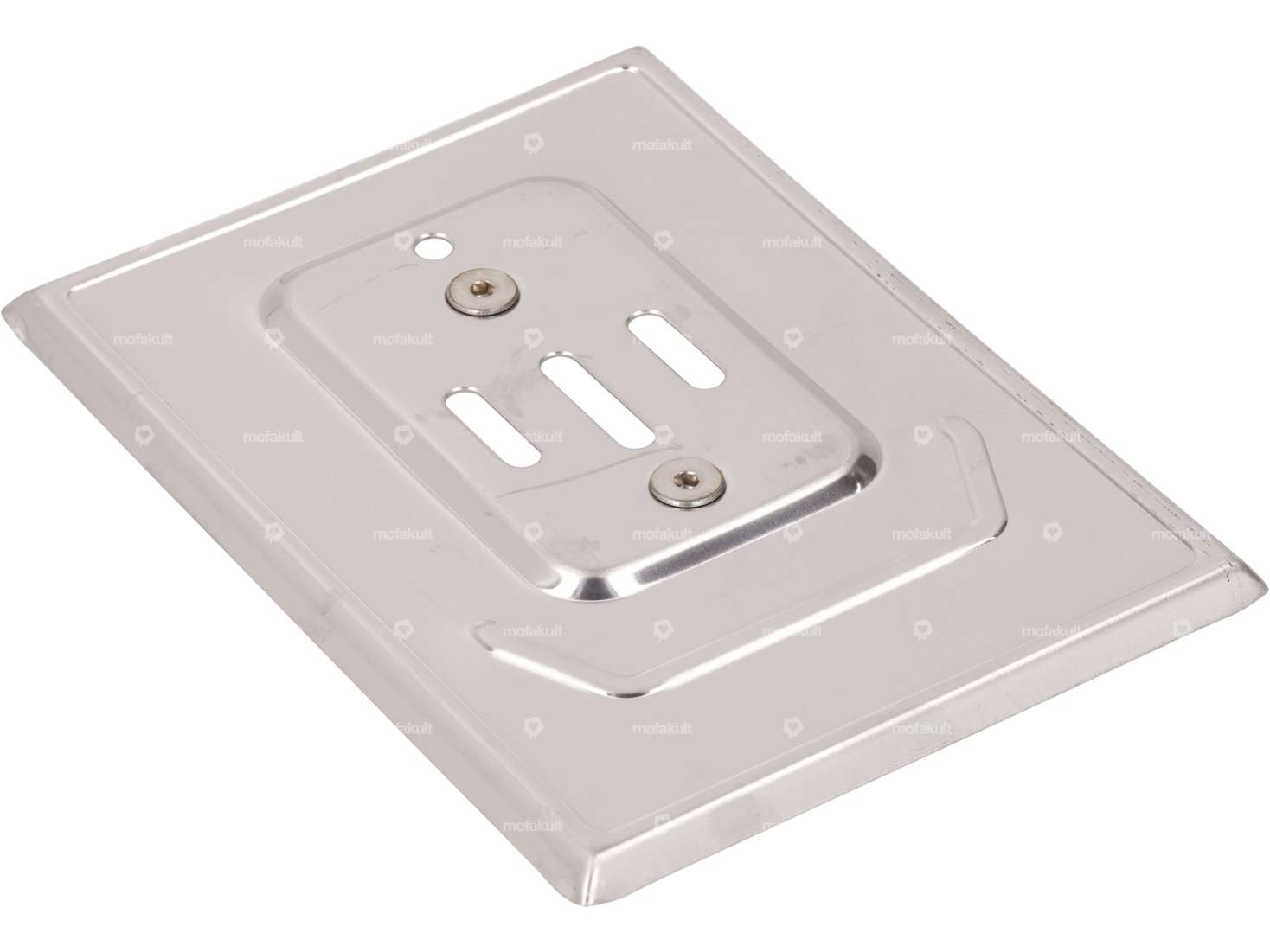 GPO license plate holder Inox (CH version) Carousel Image 2