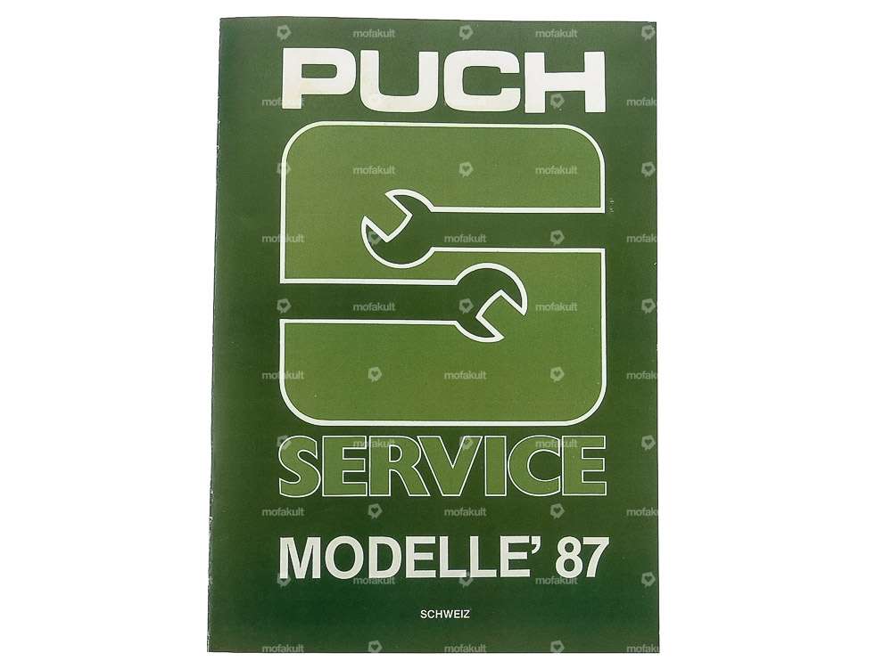 Service book | Puch models '87 Carousel Image 1