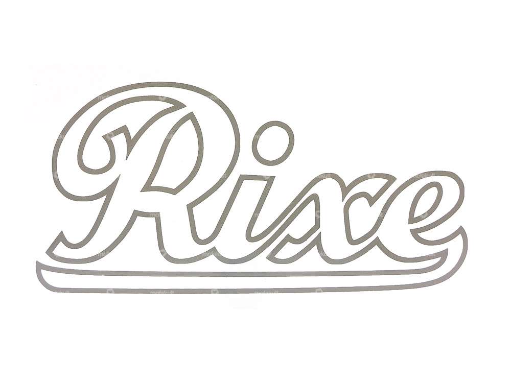 Water decal "Rixe" gray large Carousel Image 1