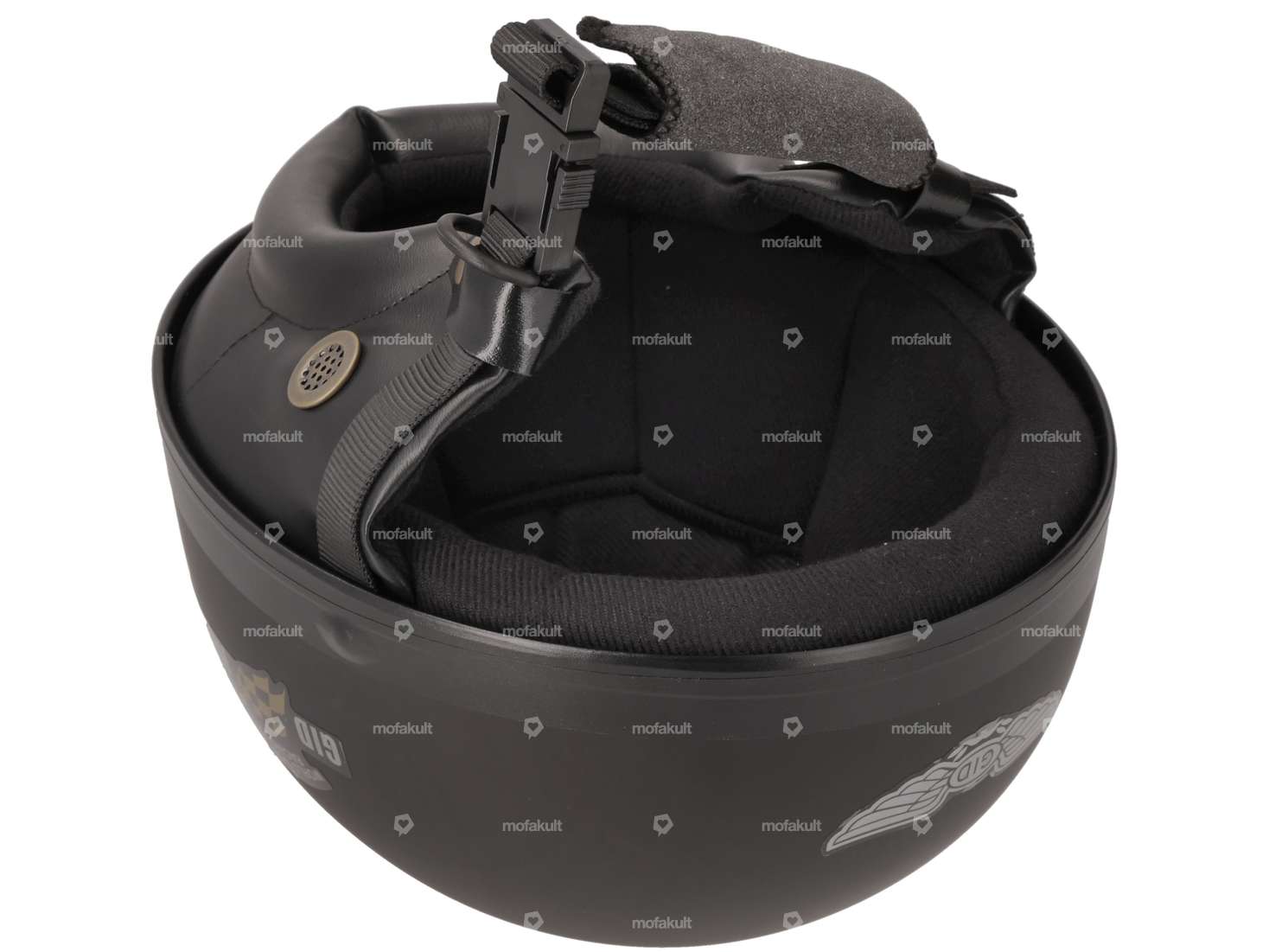 Cup helmet black matt Carousel Image 4