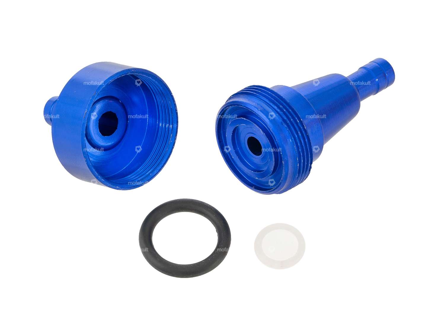 Petrol filter small blue (removable) Carousel Image 2