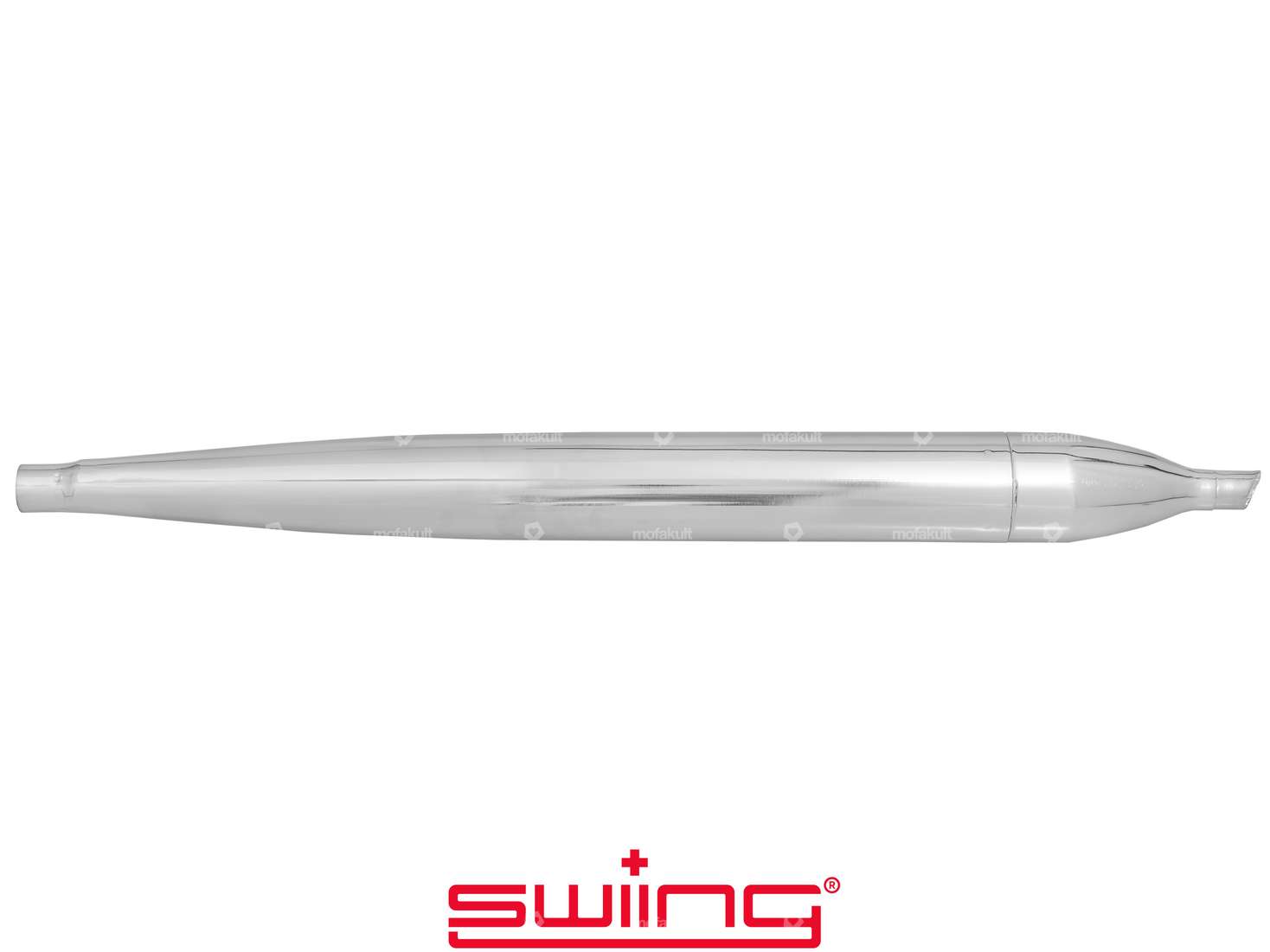 swiing® ingenious flute Ø 32 / 70 mm chrome (reso exhaust) Carousel Image 6