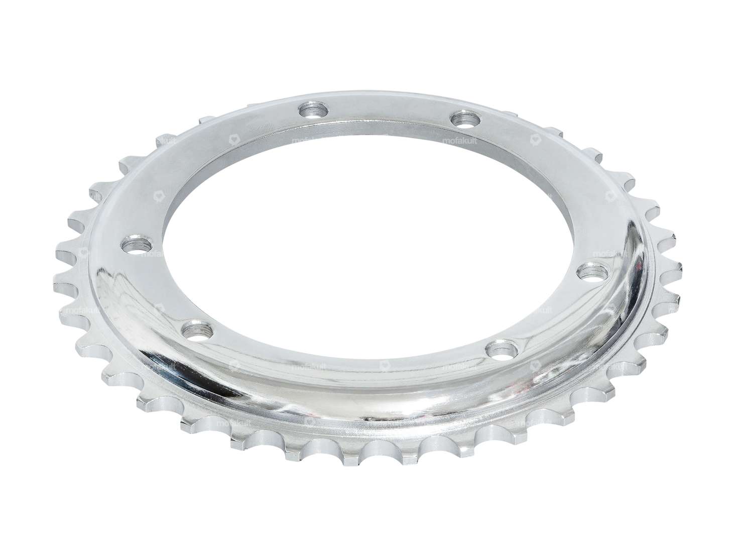 GPO sprocket 35 teeth chrome matt | Puch Maxi, Puch X30 NG-2AH Carousel Image 2