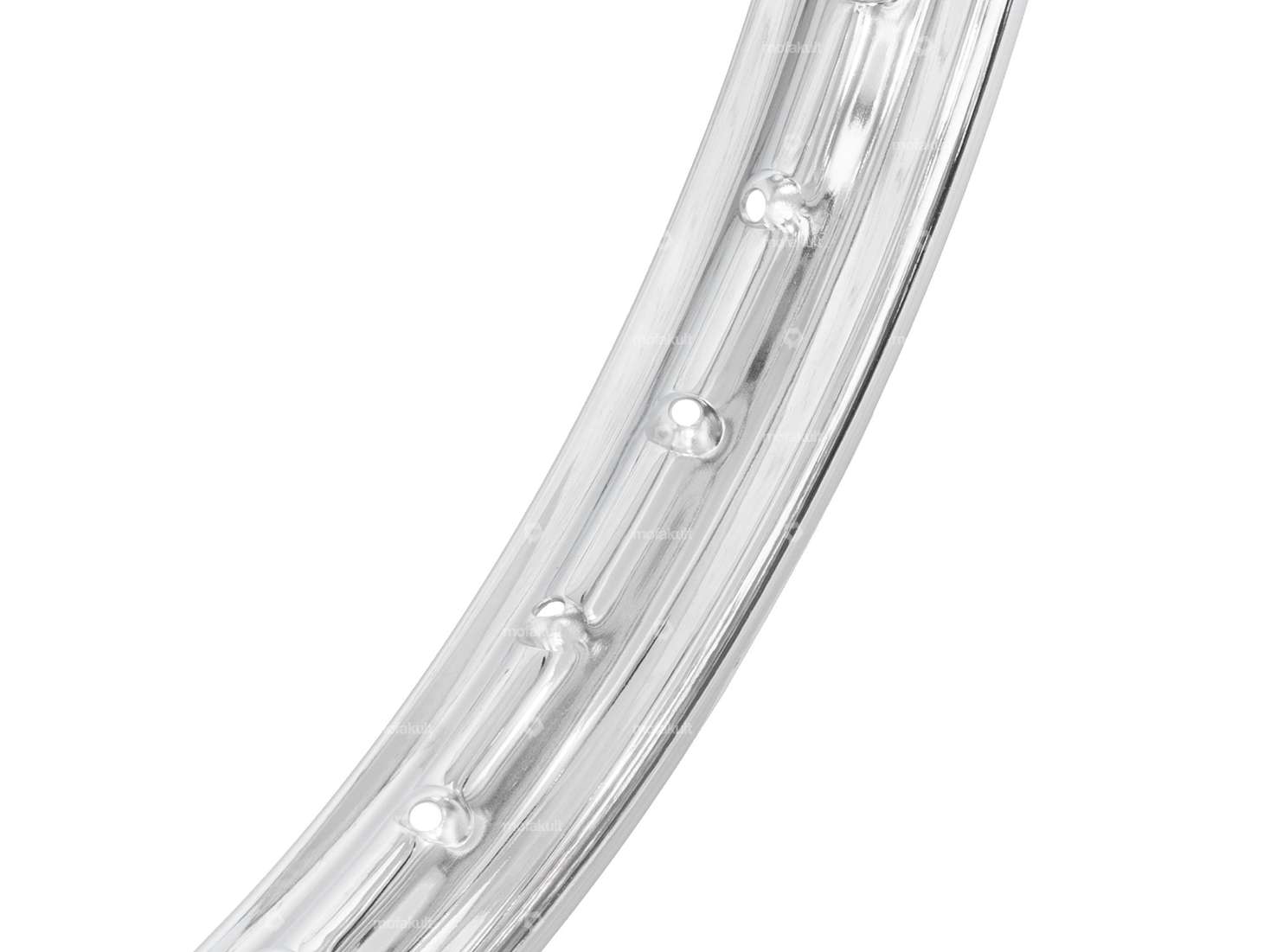 Rim ring 1.35 x 19" (48.5 mm) chrome Carousel Image 2