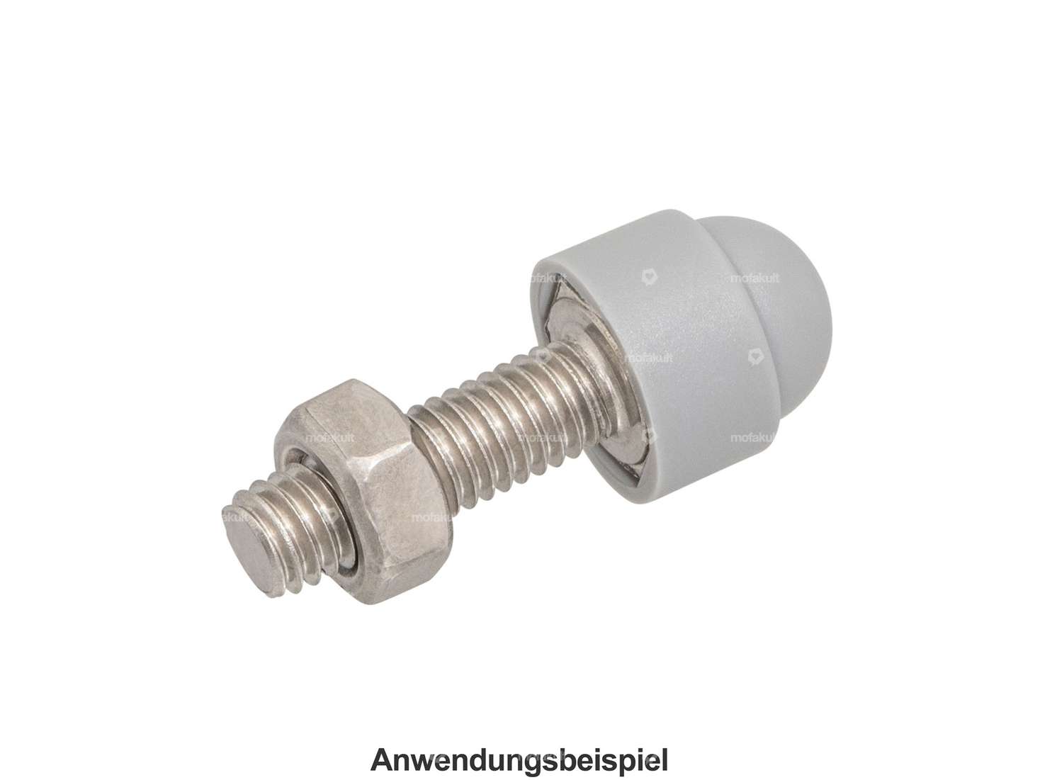 Cover cap external hexagon M10 gray Carousel Image 4