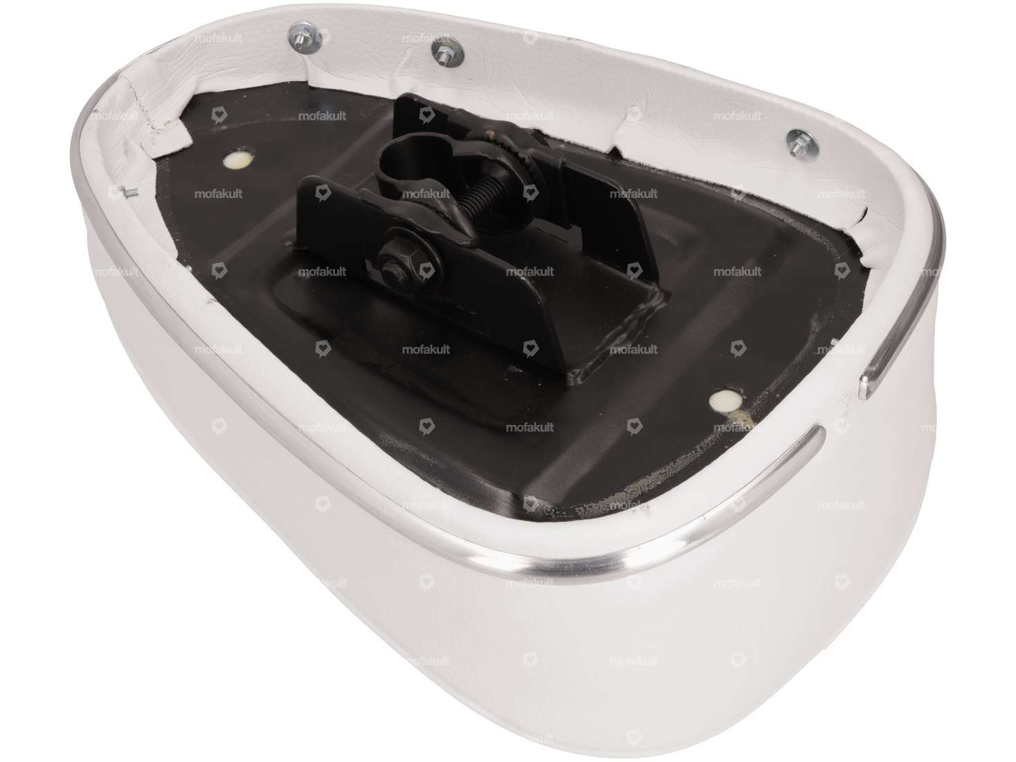 Moped seat white Carousel Image 2