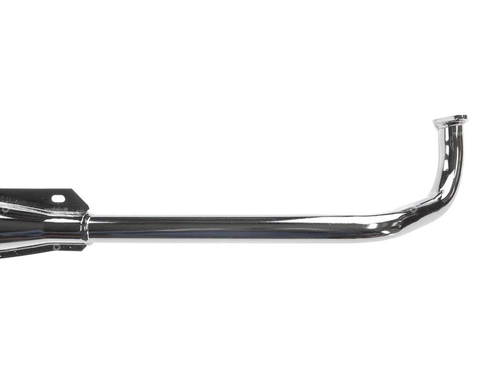 Exhaust 25 mm straight outlet chrome | Tomos A3 Carousel Image 2