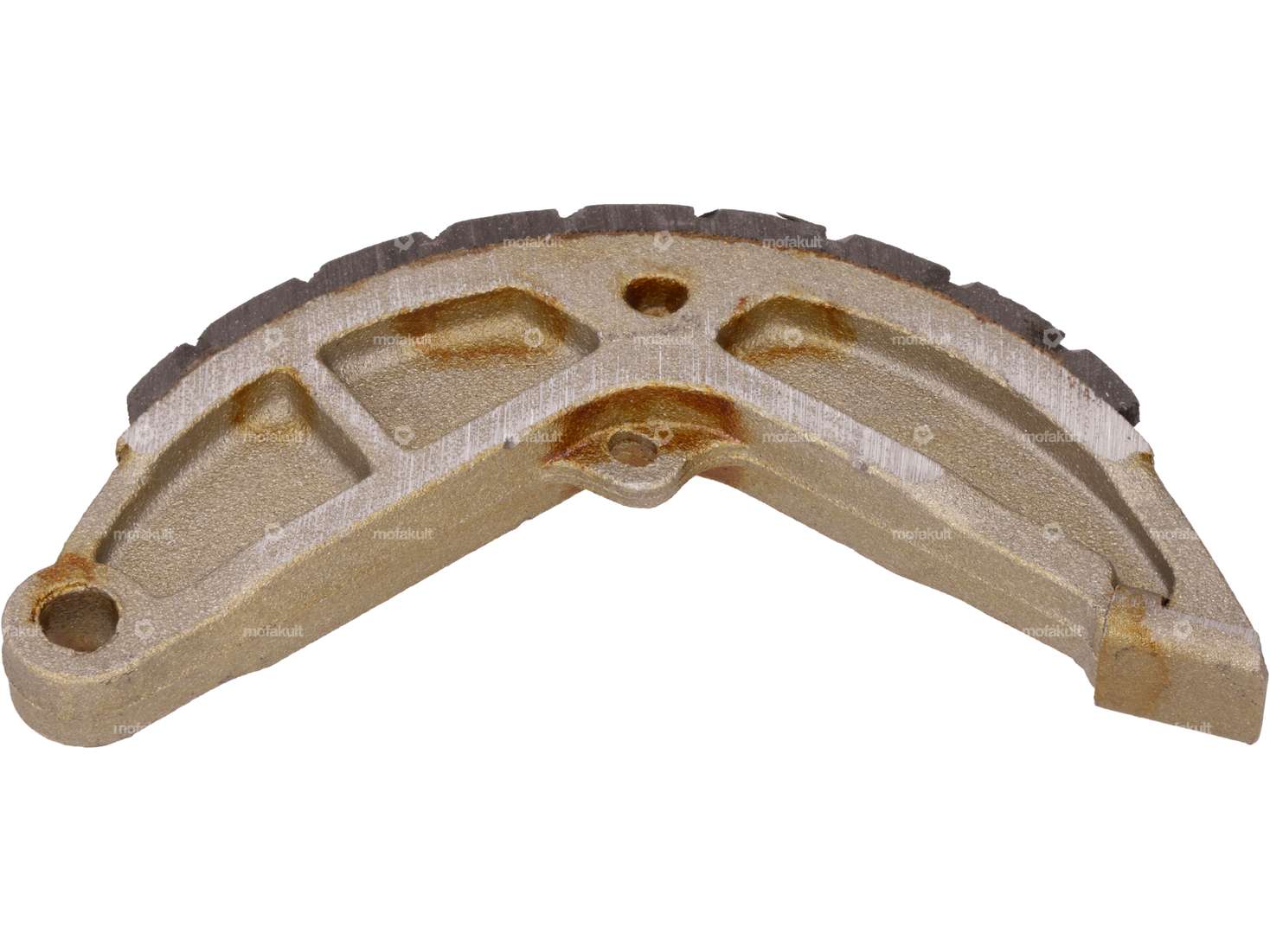 swiing® ingenious rear brake shoe Ø 135 x 16 Racing slotted | Piaggio Ciao, SI, Bravo, Boxer Carousel Image 1