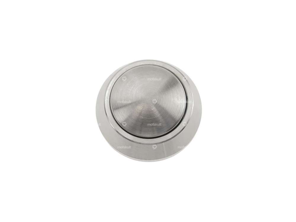 Round stainless steel stop knob Carousel Image 2