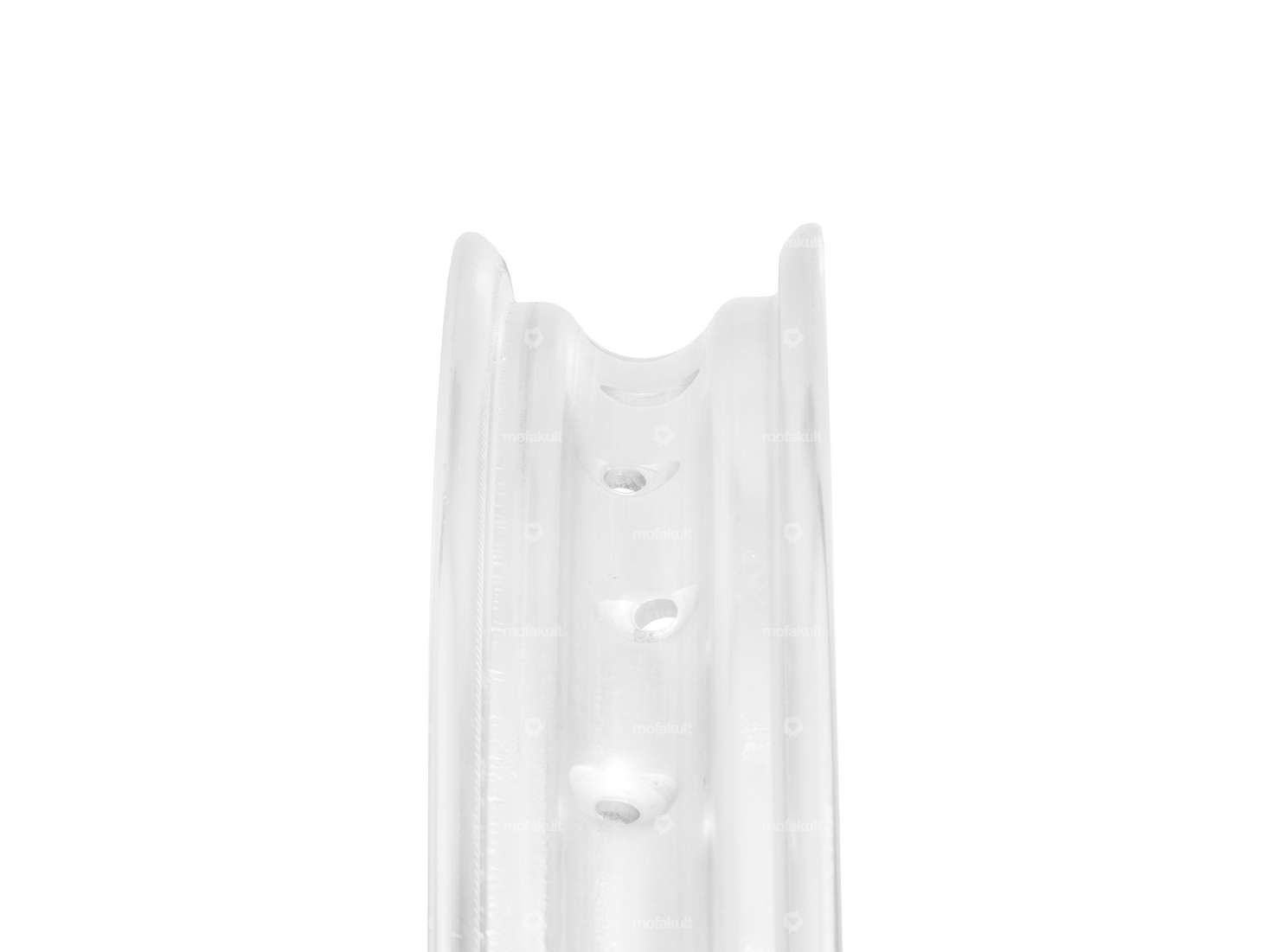 Rim ring 1.40 x 17" (48 mm) aluminum silver anodized Carousel Image 3