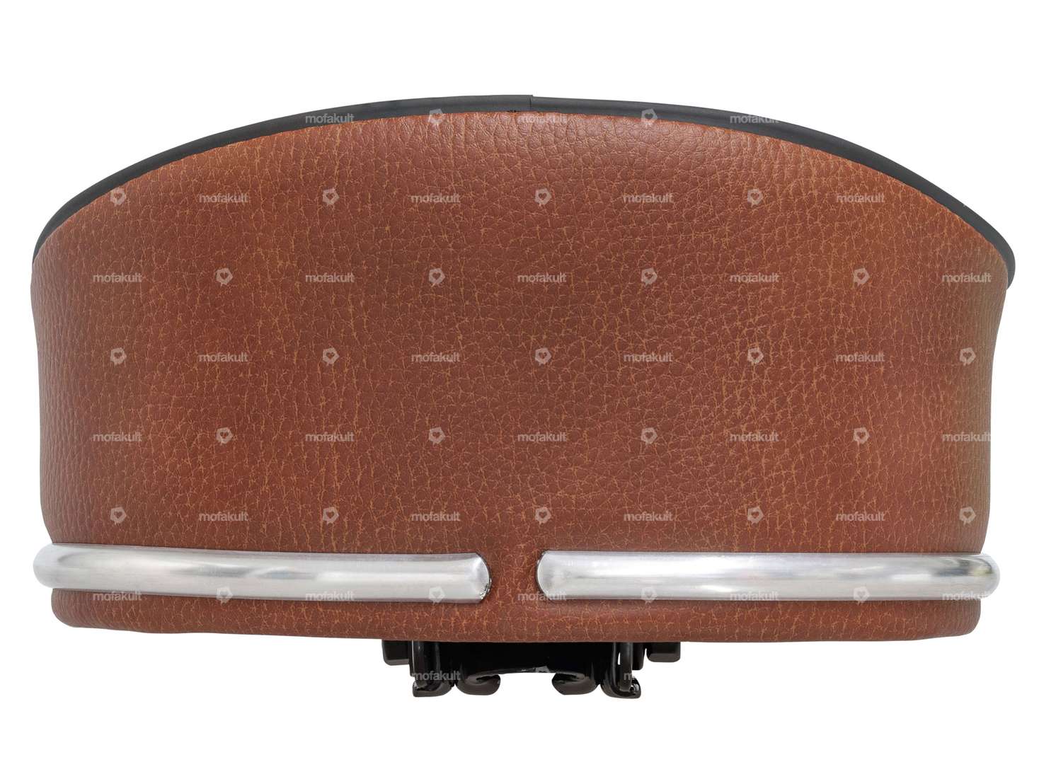 Brown bench seat Carousel Image 2