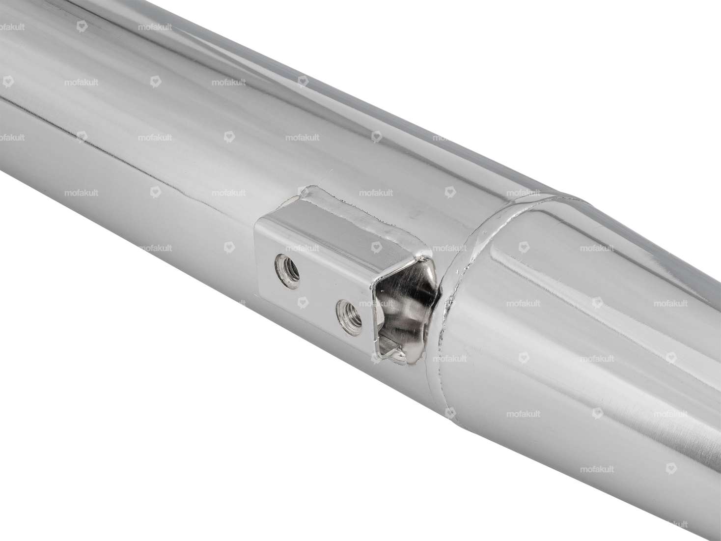 Jamarcol muffler cigar Ø 28 / 70 mm chrome | Kreidler Carousel Image 3