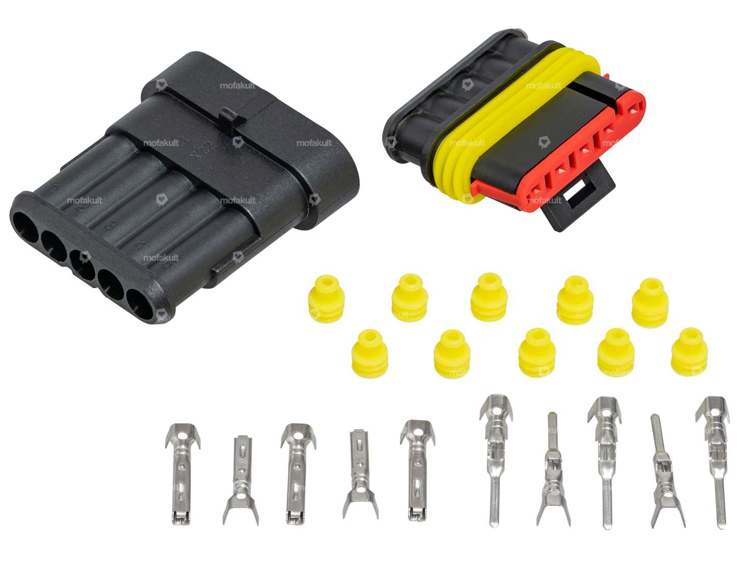 Superseal plug 5-pin waterproof Carousel Image 1