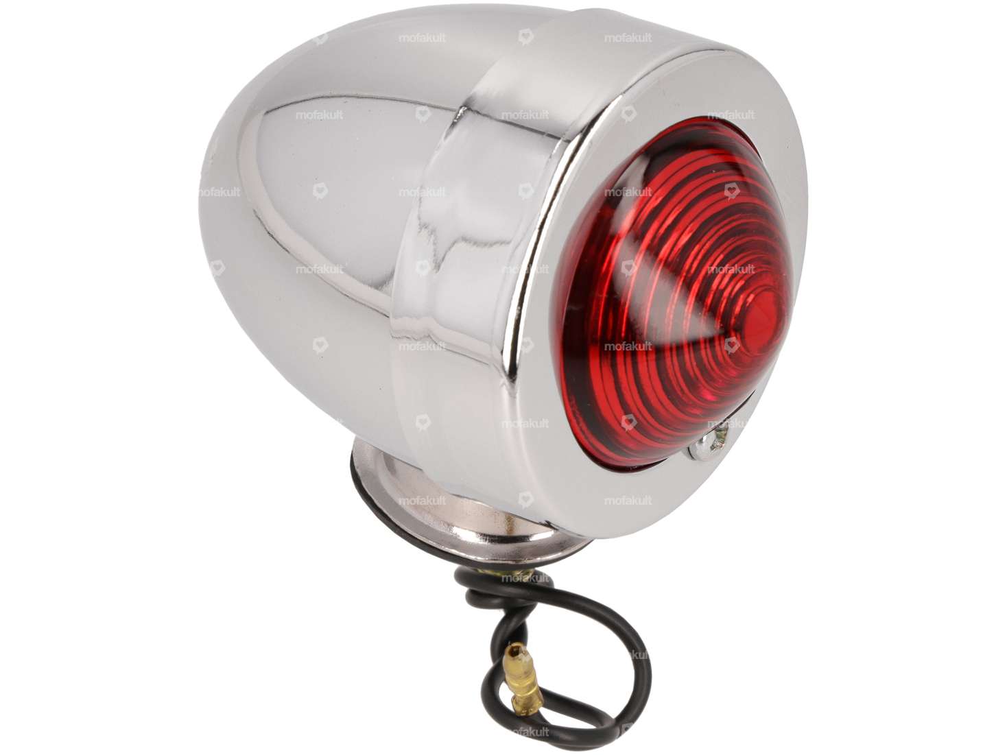 GPO rear light "Arkansas" chrome Carousel Image 1