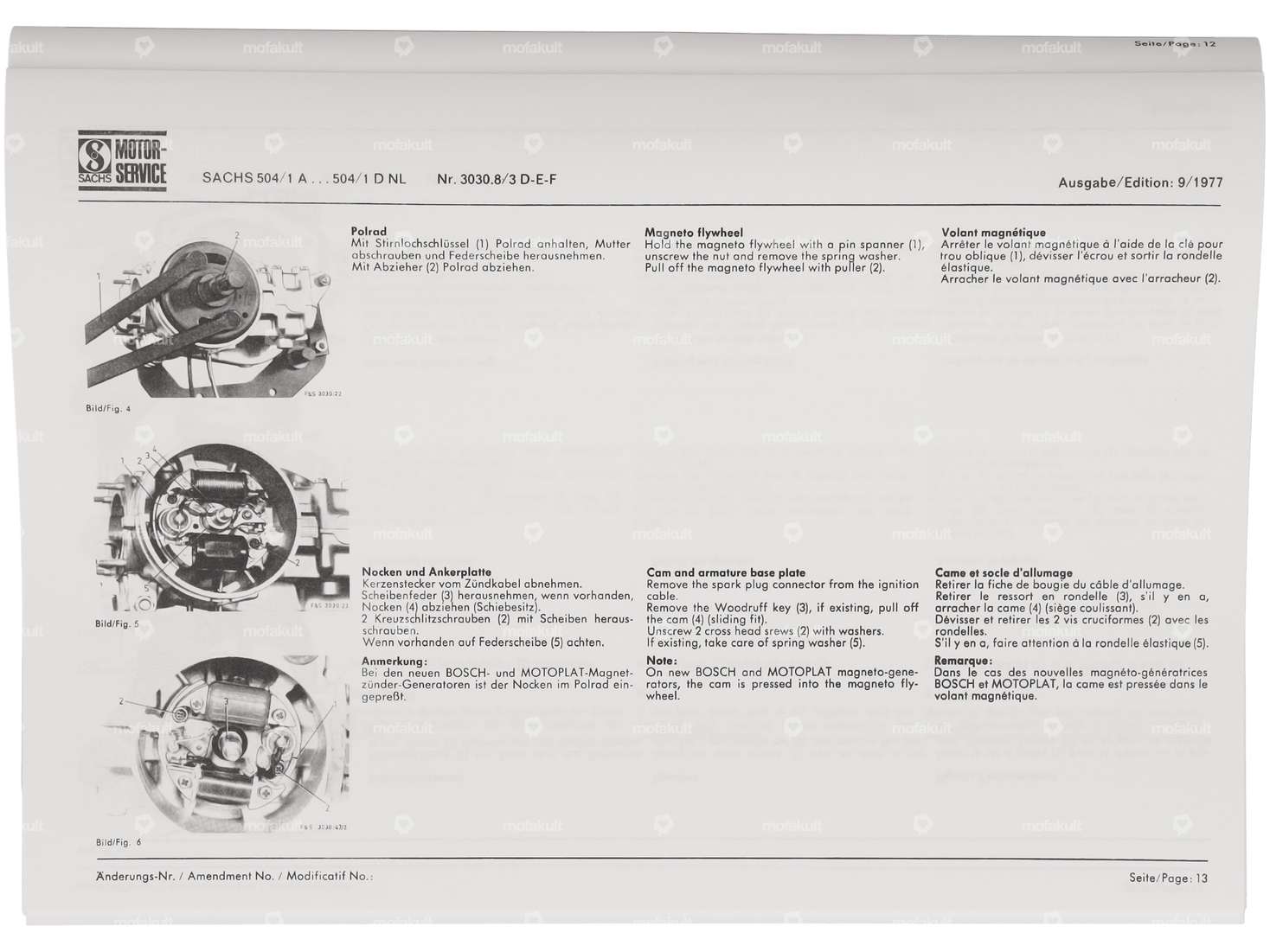 Repair instructions | Sachs 504/1 Carousel Image 3