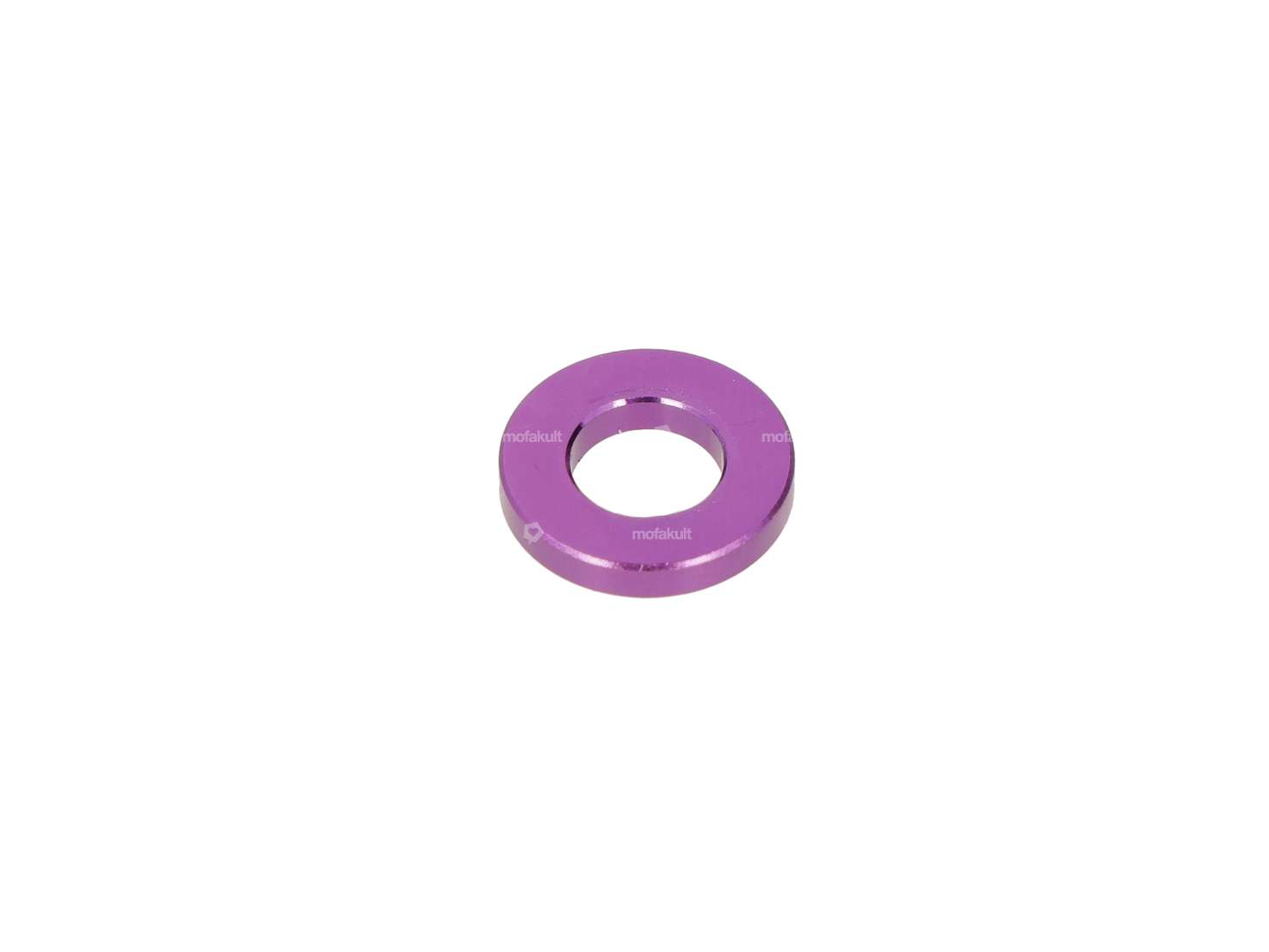 Washer M6 6.2/12/2 anodized aluminium violet Carousel Image 1