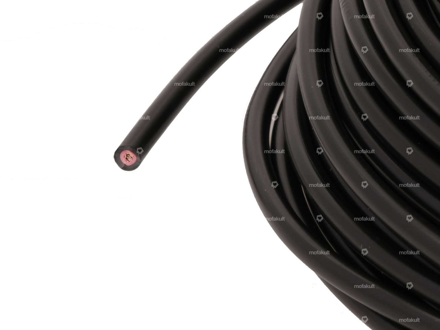 Ignition cable Ø 5mm black, 50 m roll Carousel Image 2