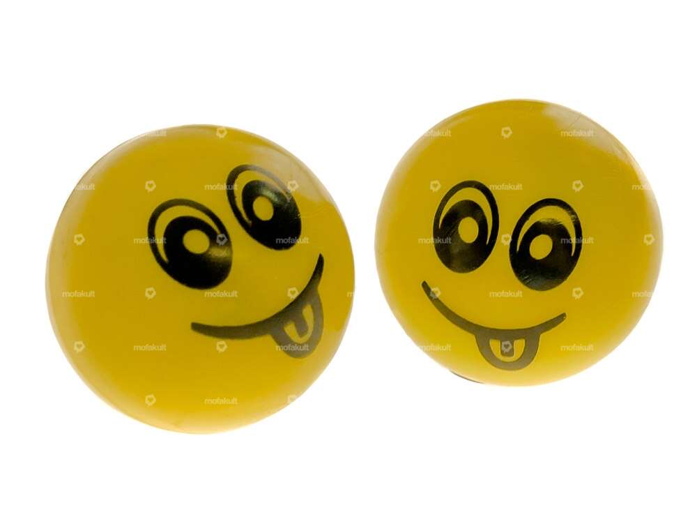 Valve cap ball "smile" Carousel Image 1