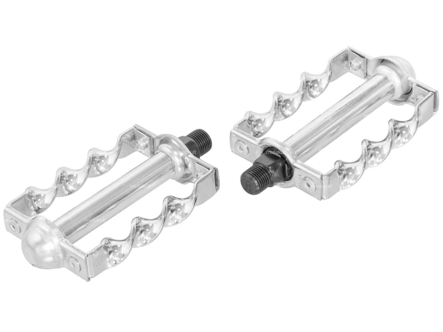 66HEROES pedals turned chrome Carousel Image 1