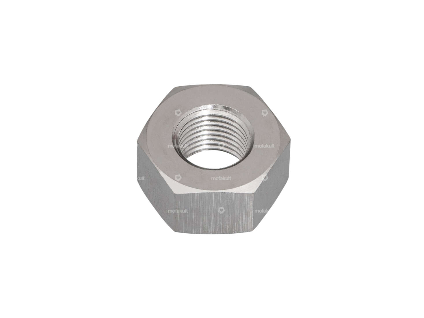 swiing® revival wheel nut M9.5x1 x 9 SW17 front wheel Inox Carousel Image 1