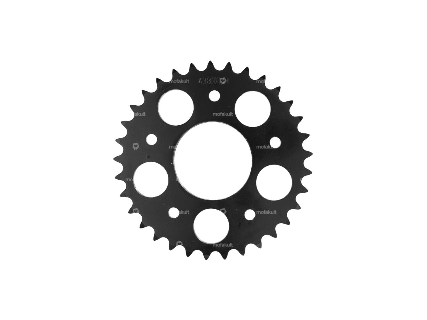 ESJOT sprocket 33 teeth (415H) black | Kreidler Carousel Image 1