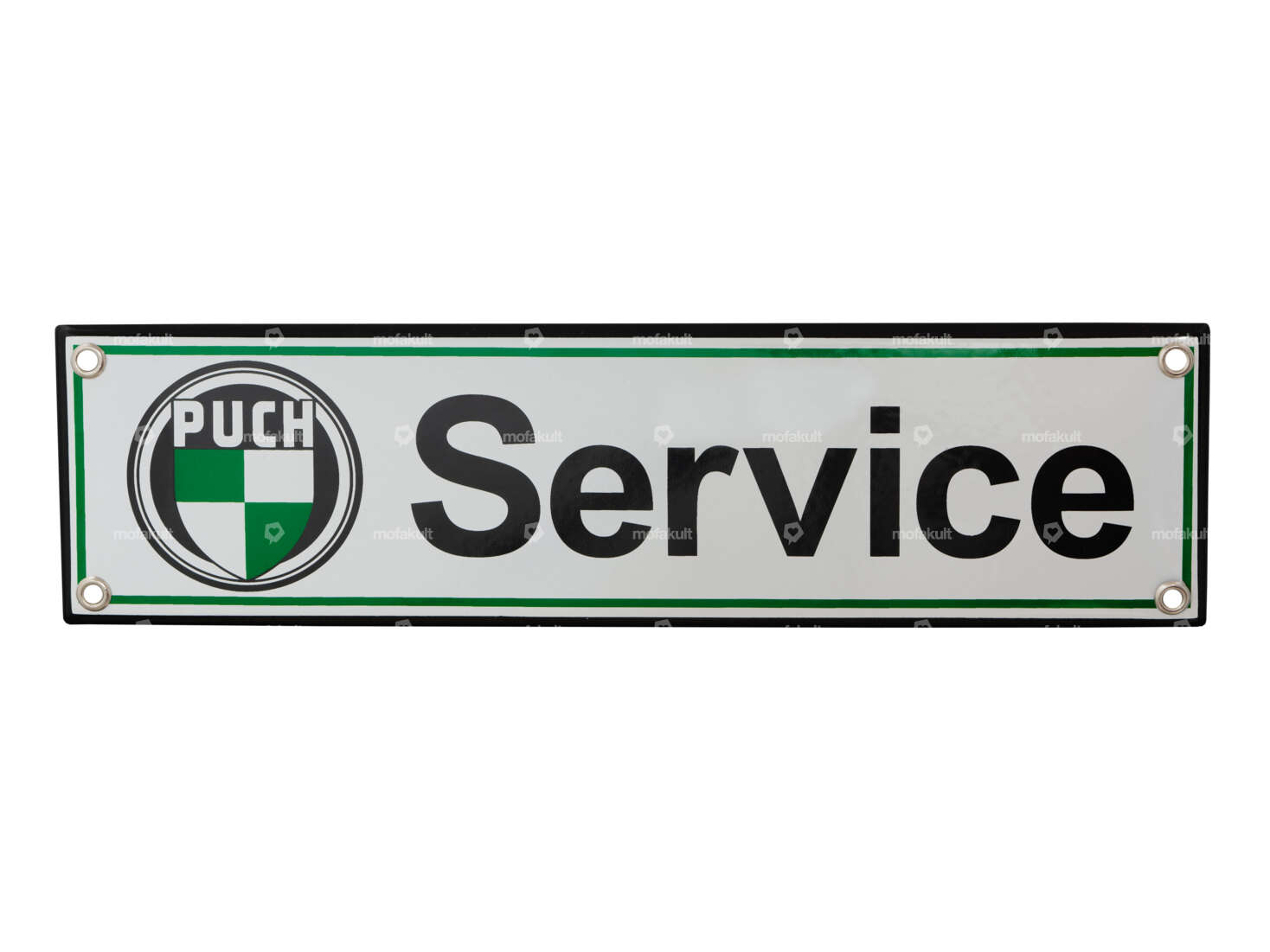 Enamel sign "Puch Service" 30 x 8 cm Carousel Image 1