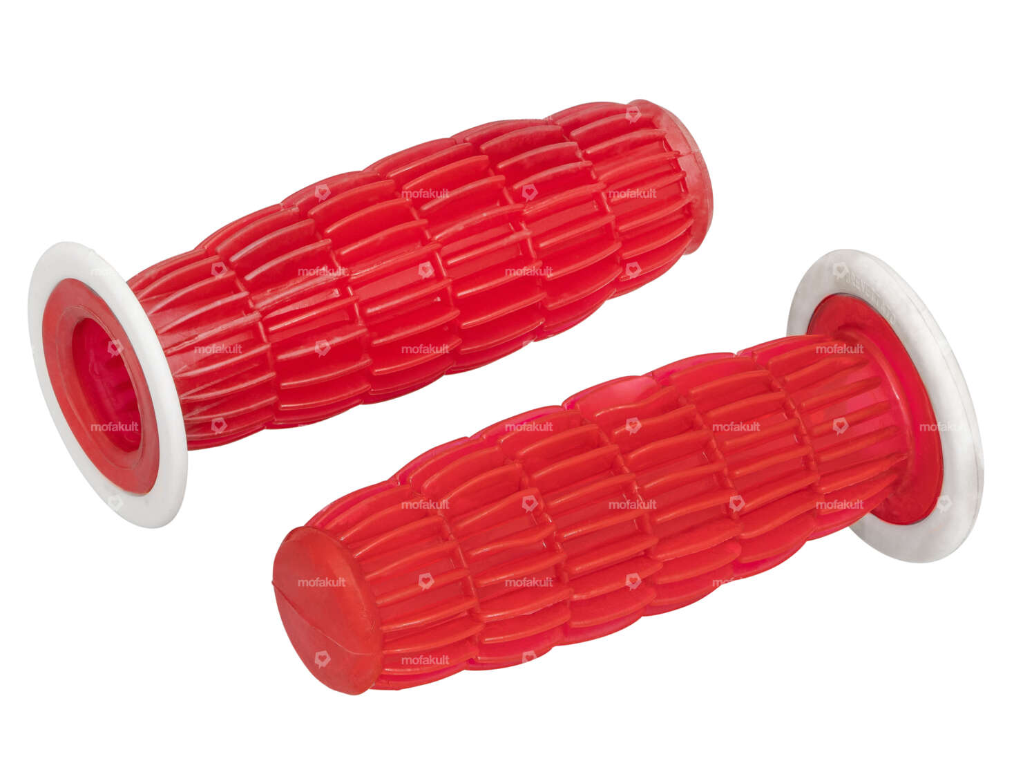 Grips honeycomb automatic red NOS Carousel Image 1