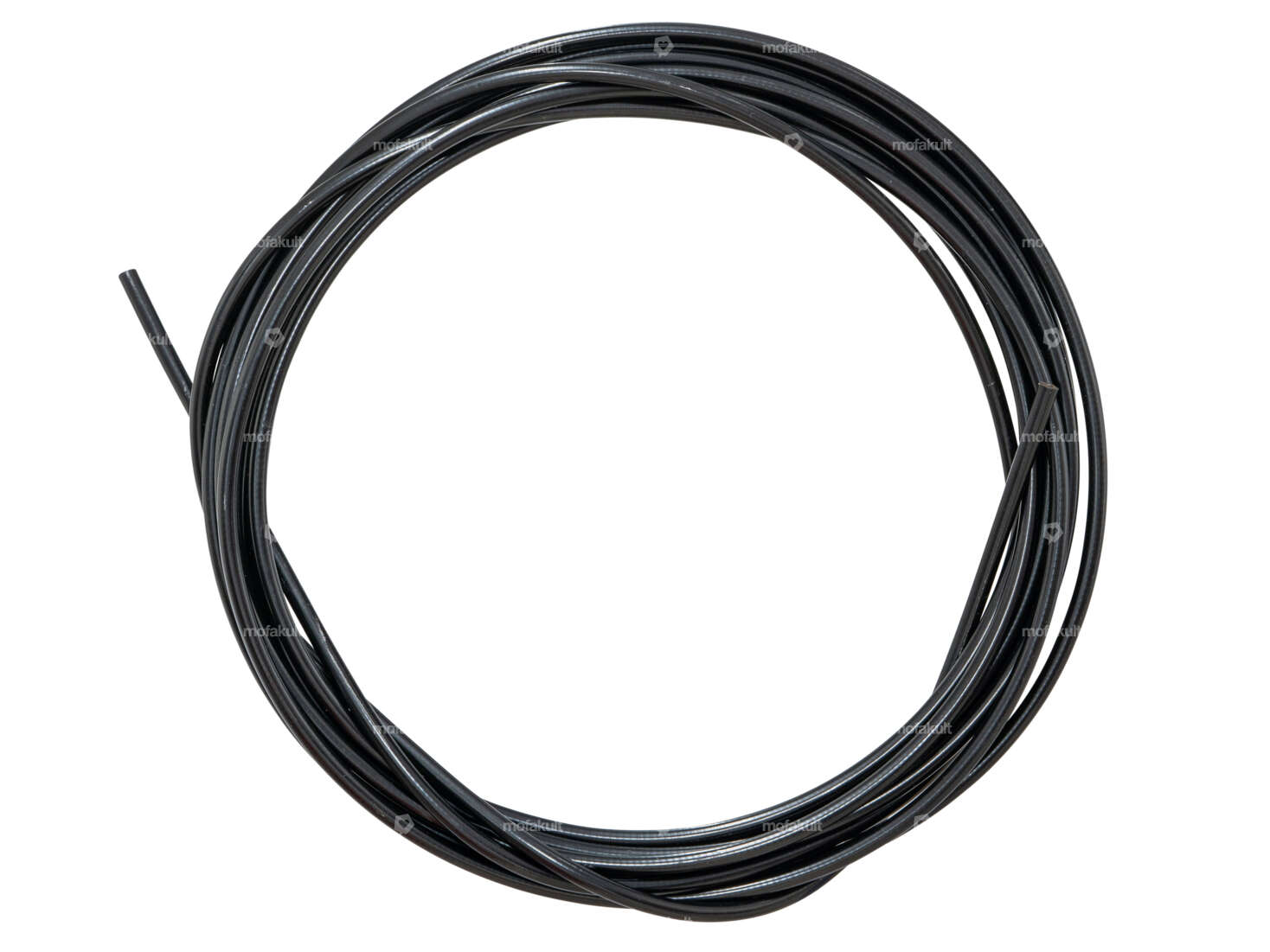 Cable sheath Ø 5 mm black (6 meter roll) PTFE-greased Carousel Image 1