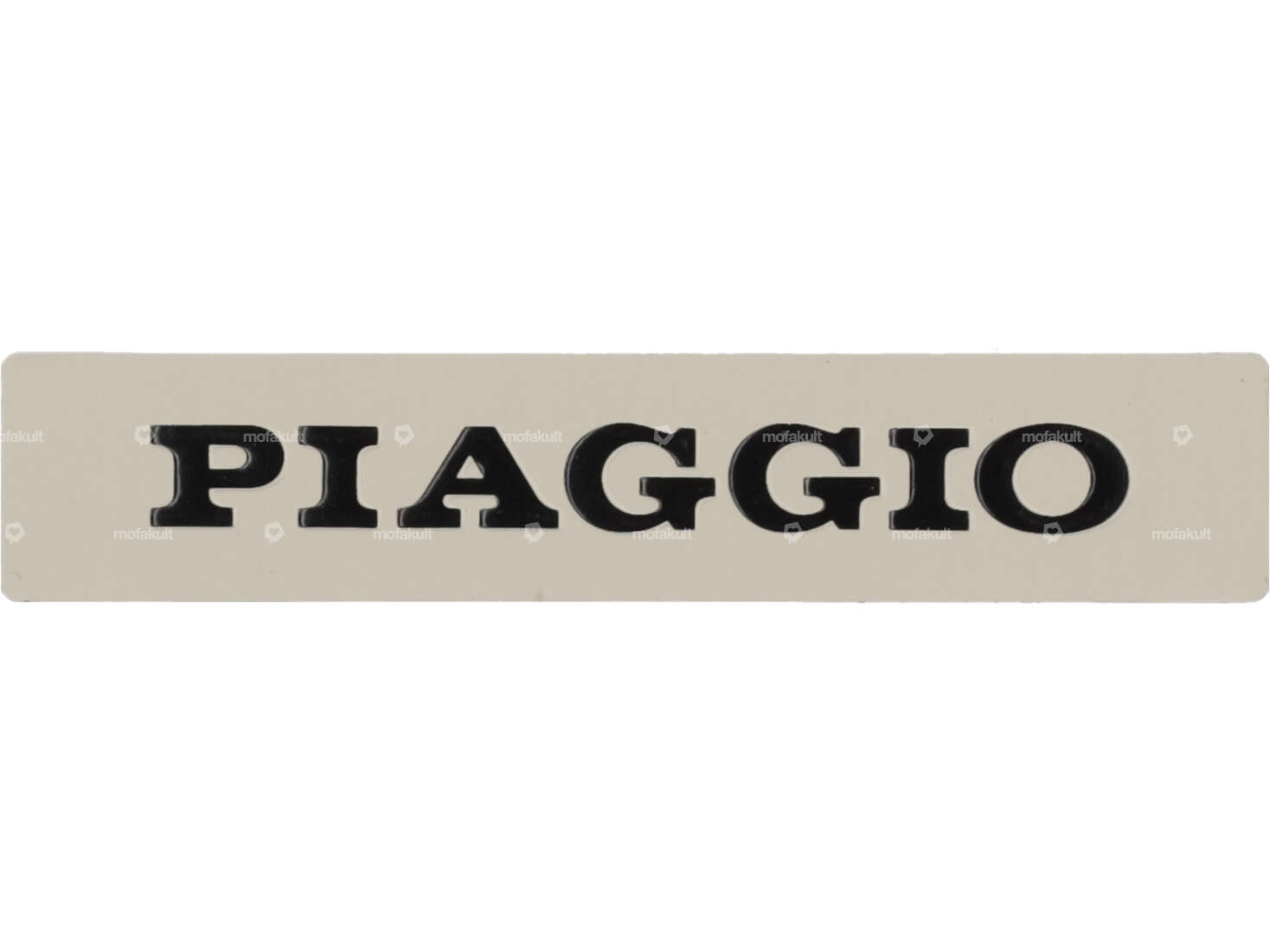 Sticker "PIAGGIO" 102 x 20 mm | Piaggio Ciao, SI, Bravo or Boxer Carousel Image 1