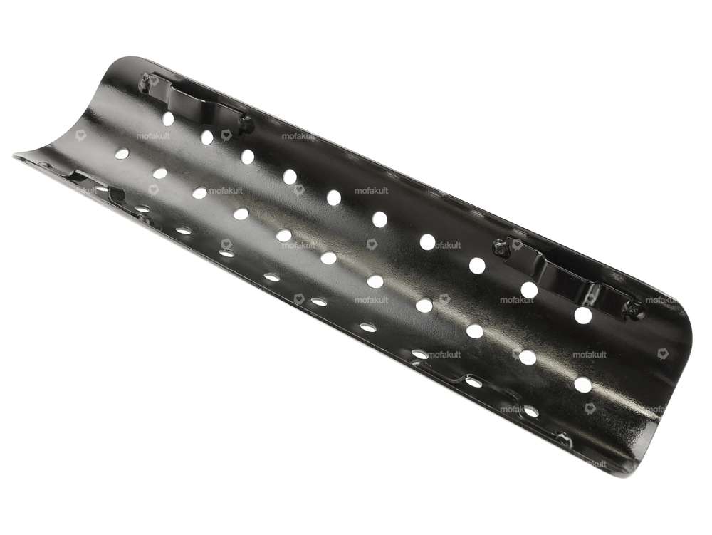 Exhaust heat plate holes brushed steel (230 mm) Carousel Image 2