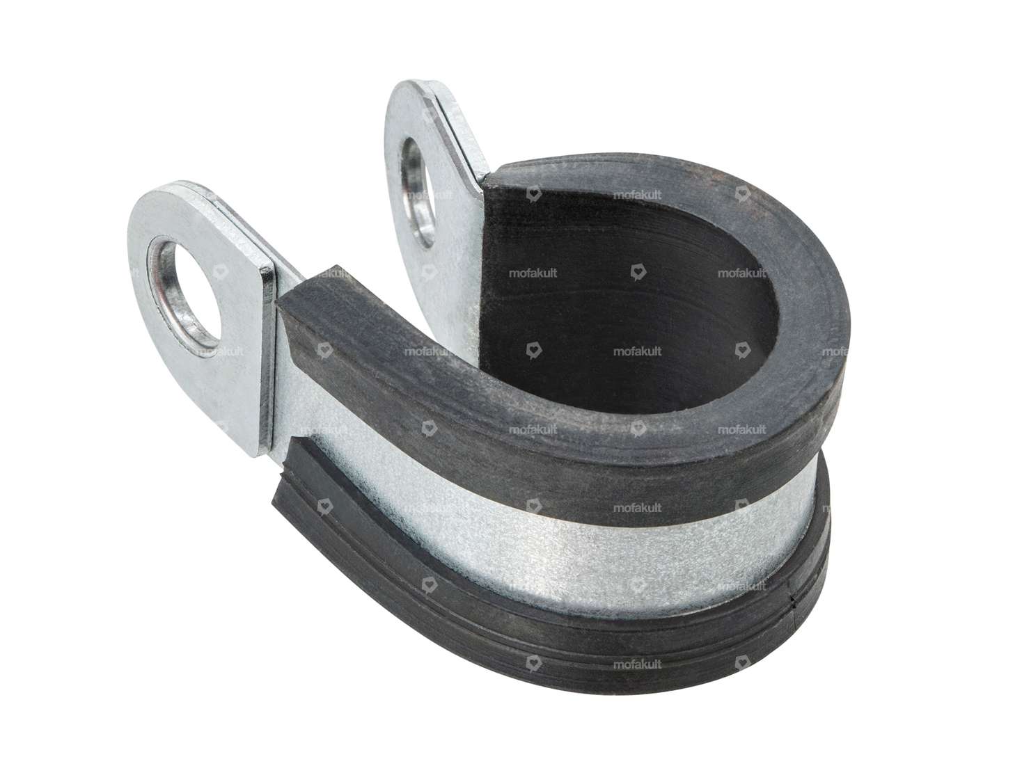 Cable clamp 18 mm rubber insert Carousel Image 2