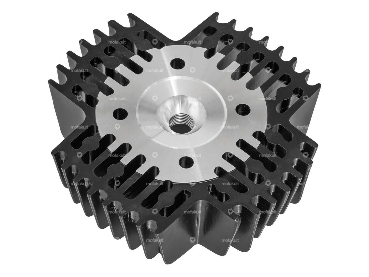 GPO 45 mm cylinder head Puch AT model tuning new version black Carousel Image 2