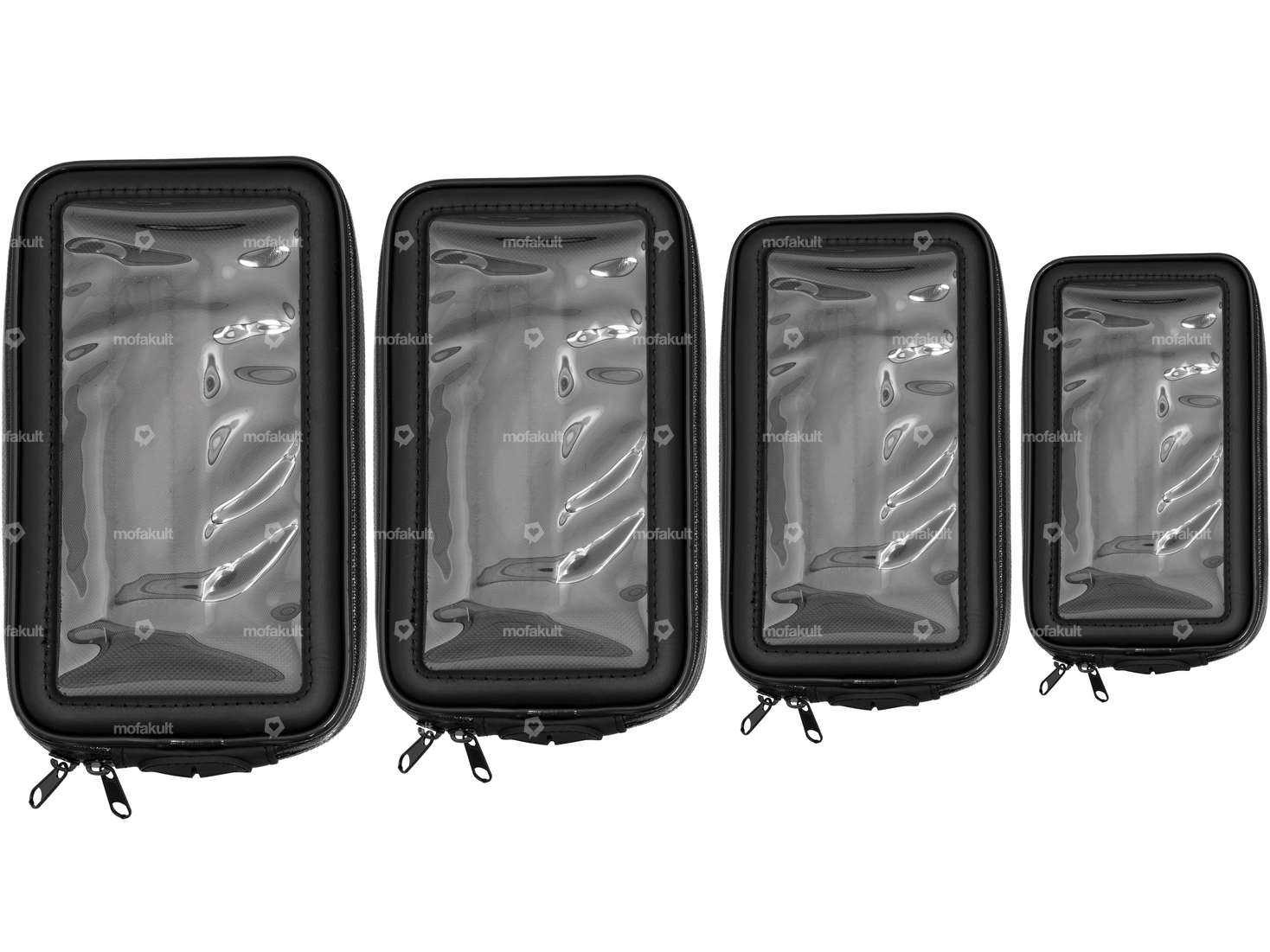 GPO cell phone holder up to 7" (waterproof) Handlebar mount 360° rotatable Carousel Image 5