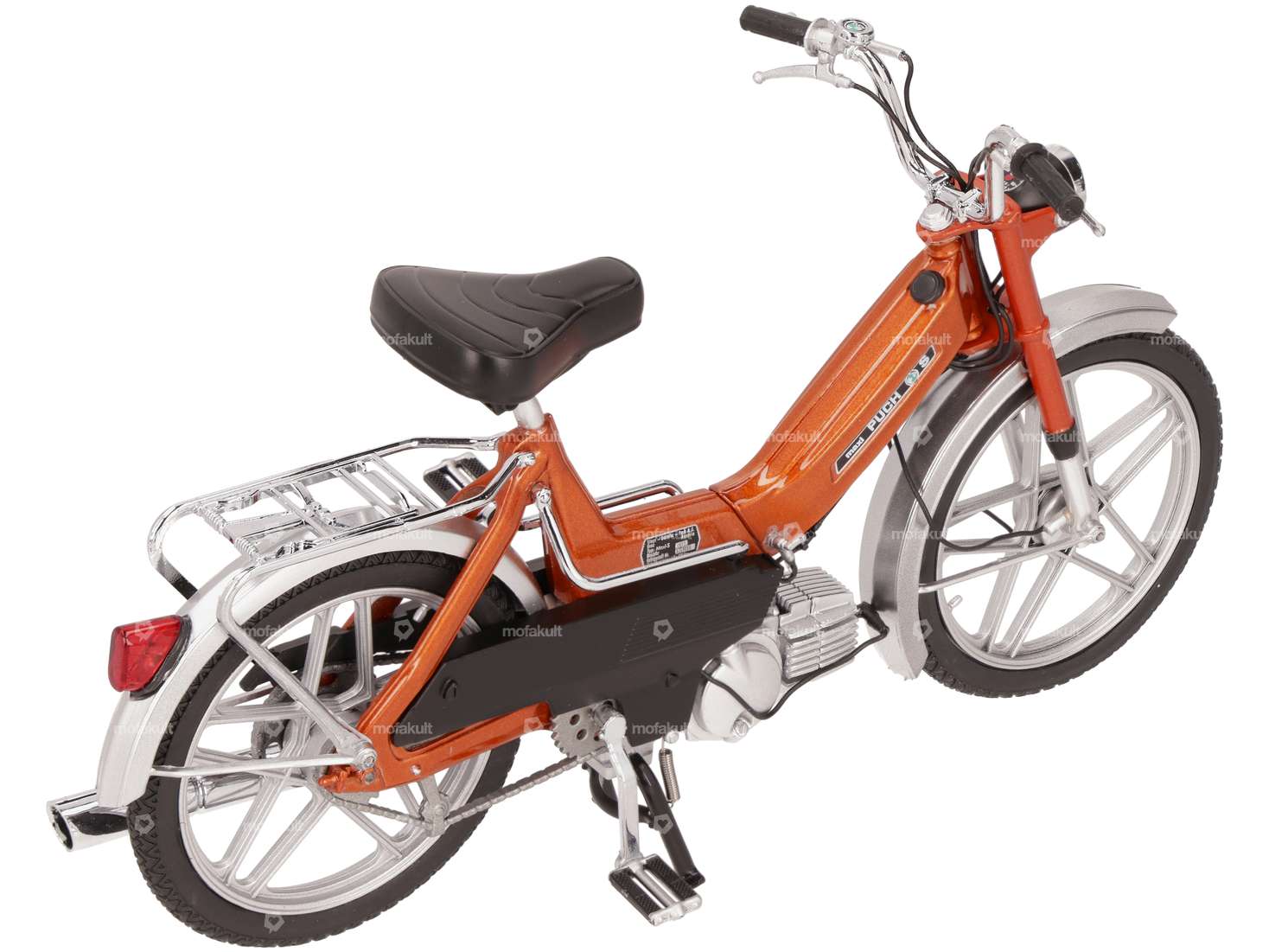 Puch Maxi N orange miniature model 1:10 (1A-quality) Carousel Image 2