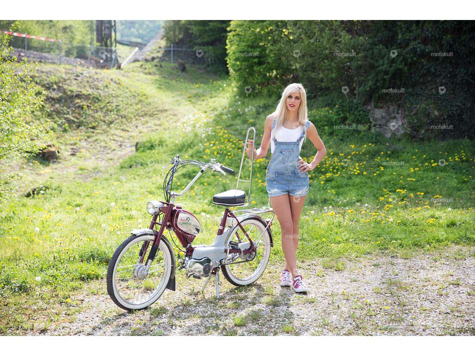 66HEROES Saddle with backrest / sissy bar Carousel Image 2