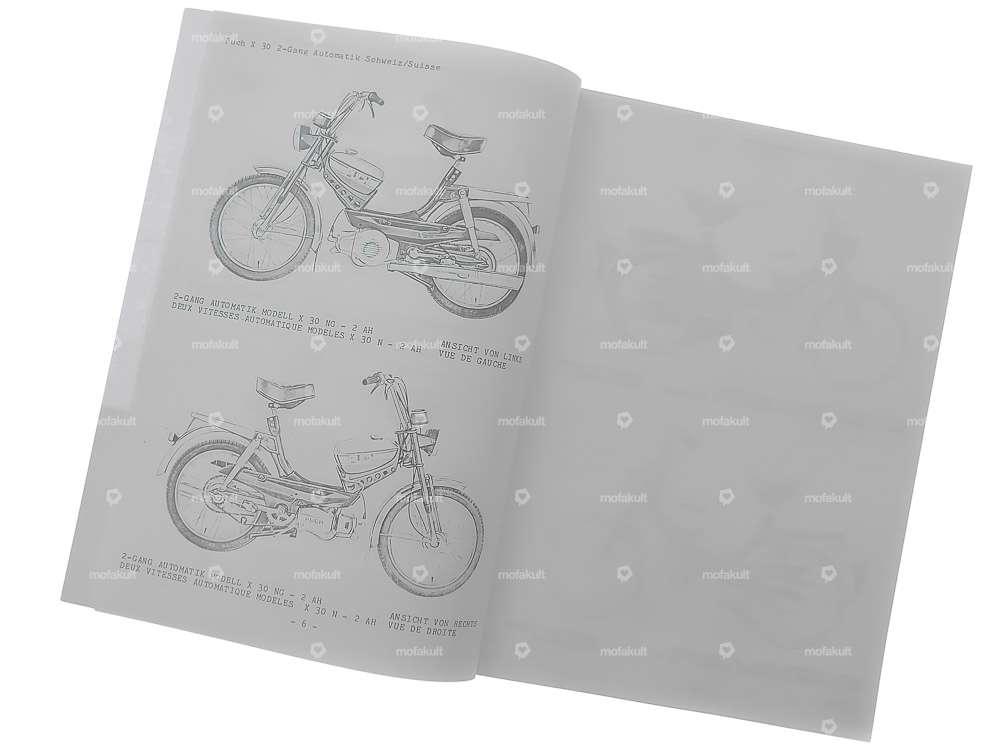 Spare parts catalog | Puch X30 N-2AH, NG-2AH, NG-Racing (CH) Carousel Image 2