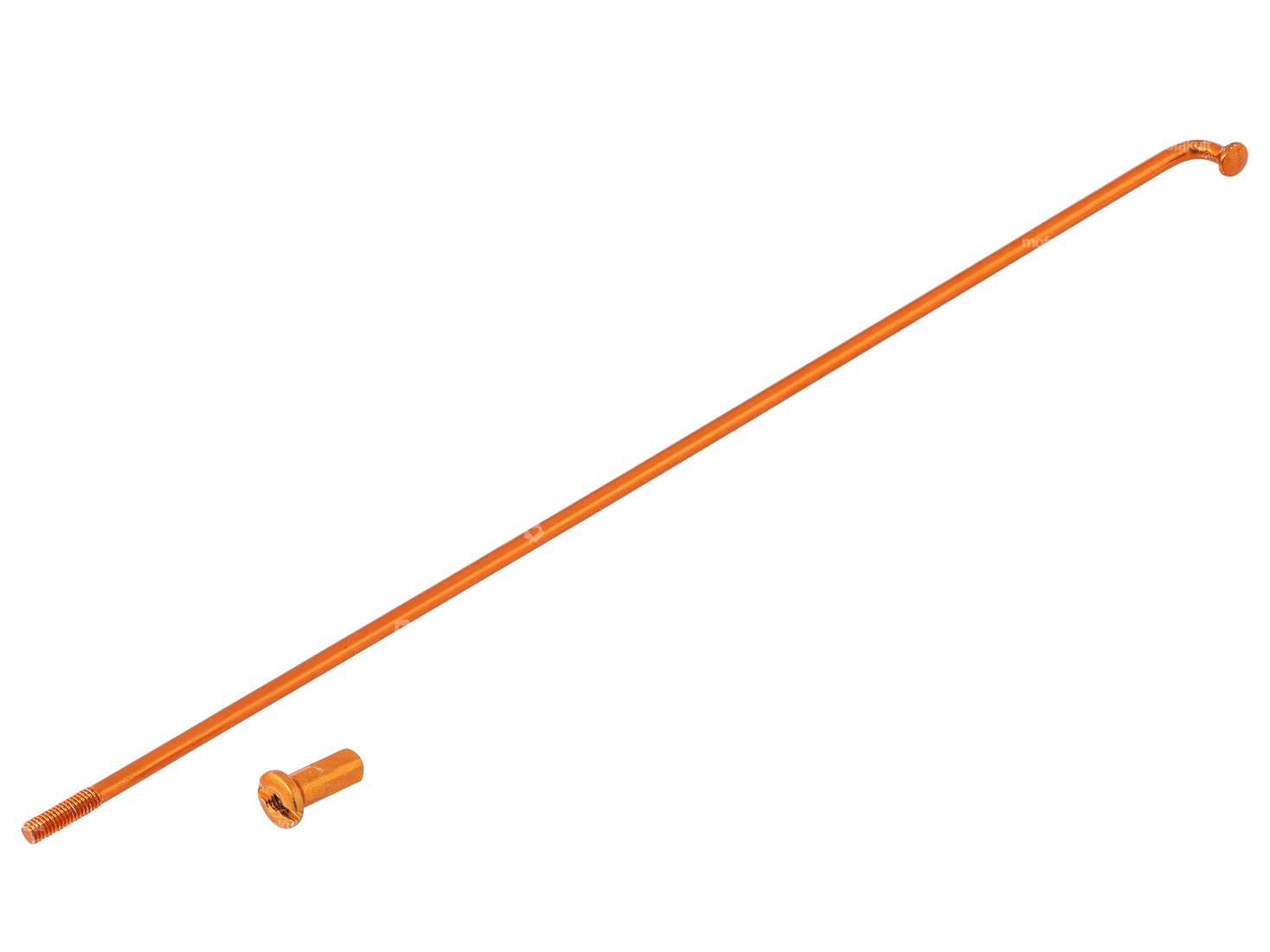 GPO 19" spoke single incl. nipple (2.9 x 212 mm) orange Carousel Image 1