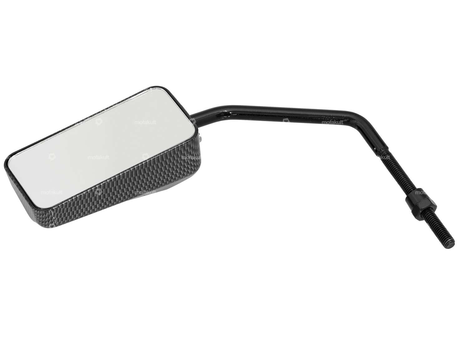 GPO mirror "F1-Style" Carbon glossy Carousel Image 2