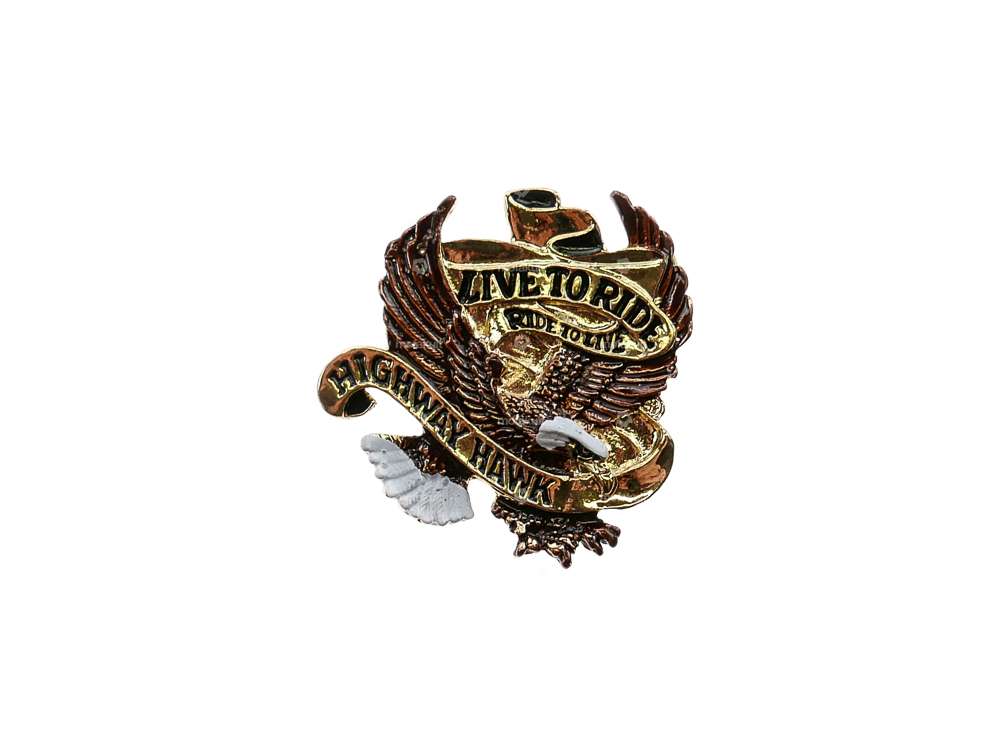 Gold-plated eagle emblem (adhesive foil) Carousel Image 1