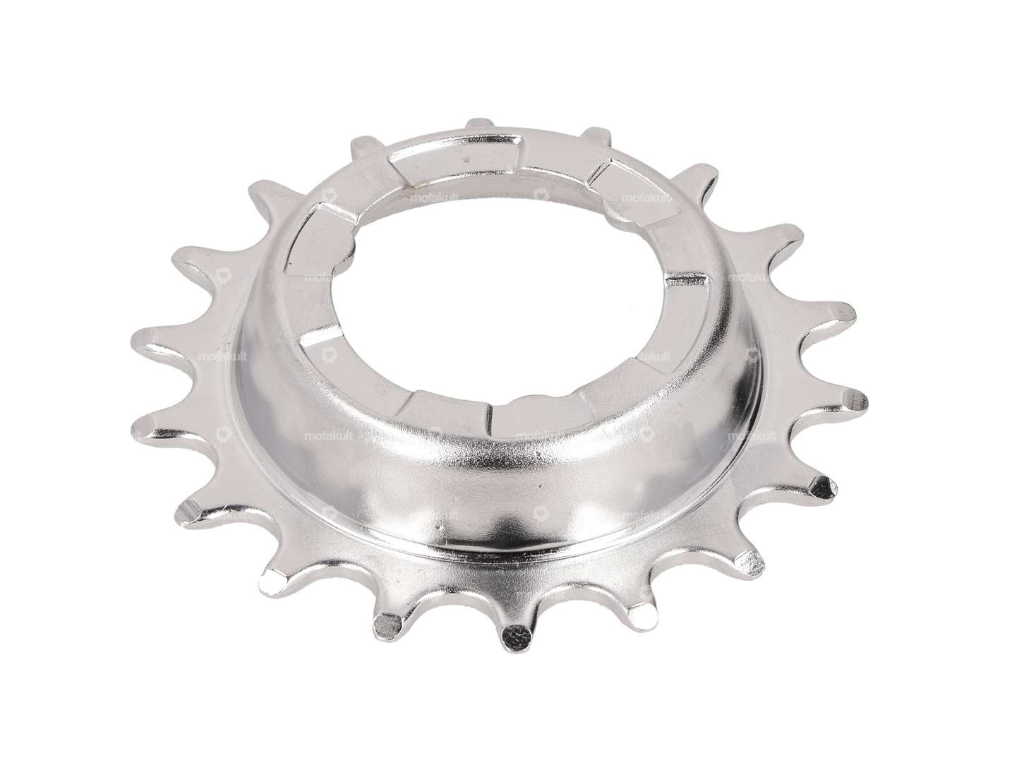 18-tooth bevel gear, heavily offset, chrome Carousel Image 2