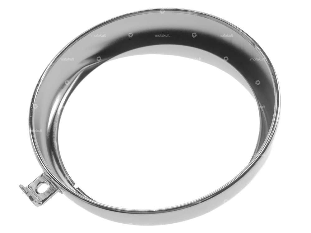 Lamp ring Ø 130 mm chrome with shade Carousel Image 3