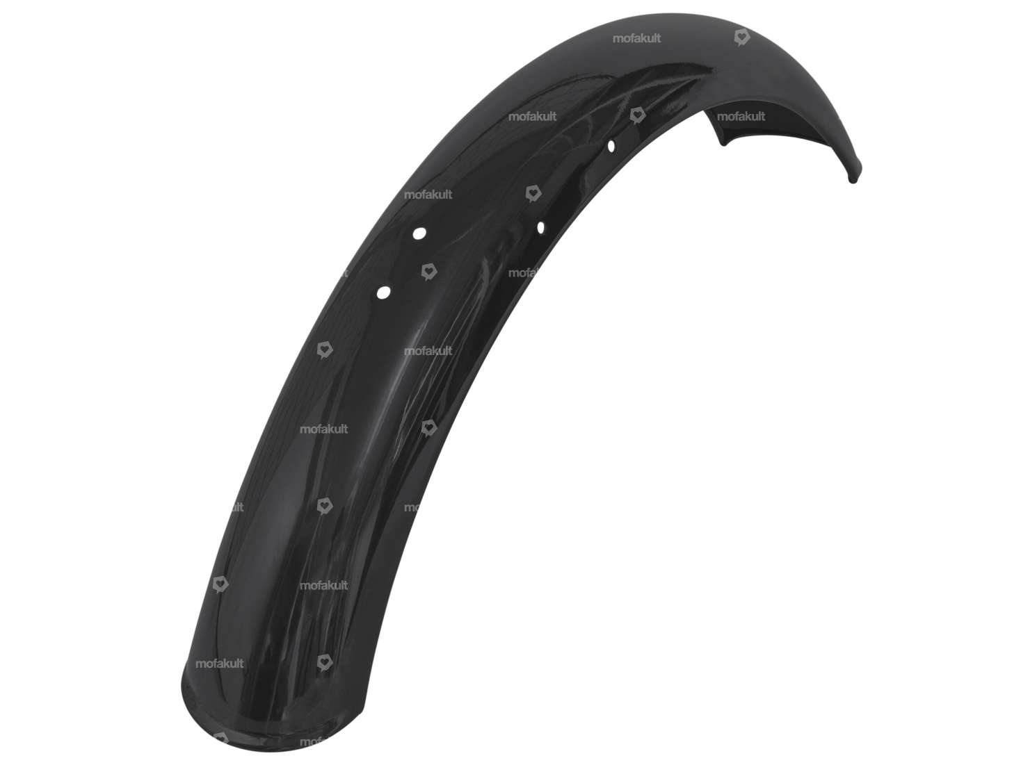 swiing® revival 17" front fender "Retro" Inox black | Puch X30 NS, NL, NG-2AH, N-2AH, LG1/LG2 Carousel Image 2