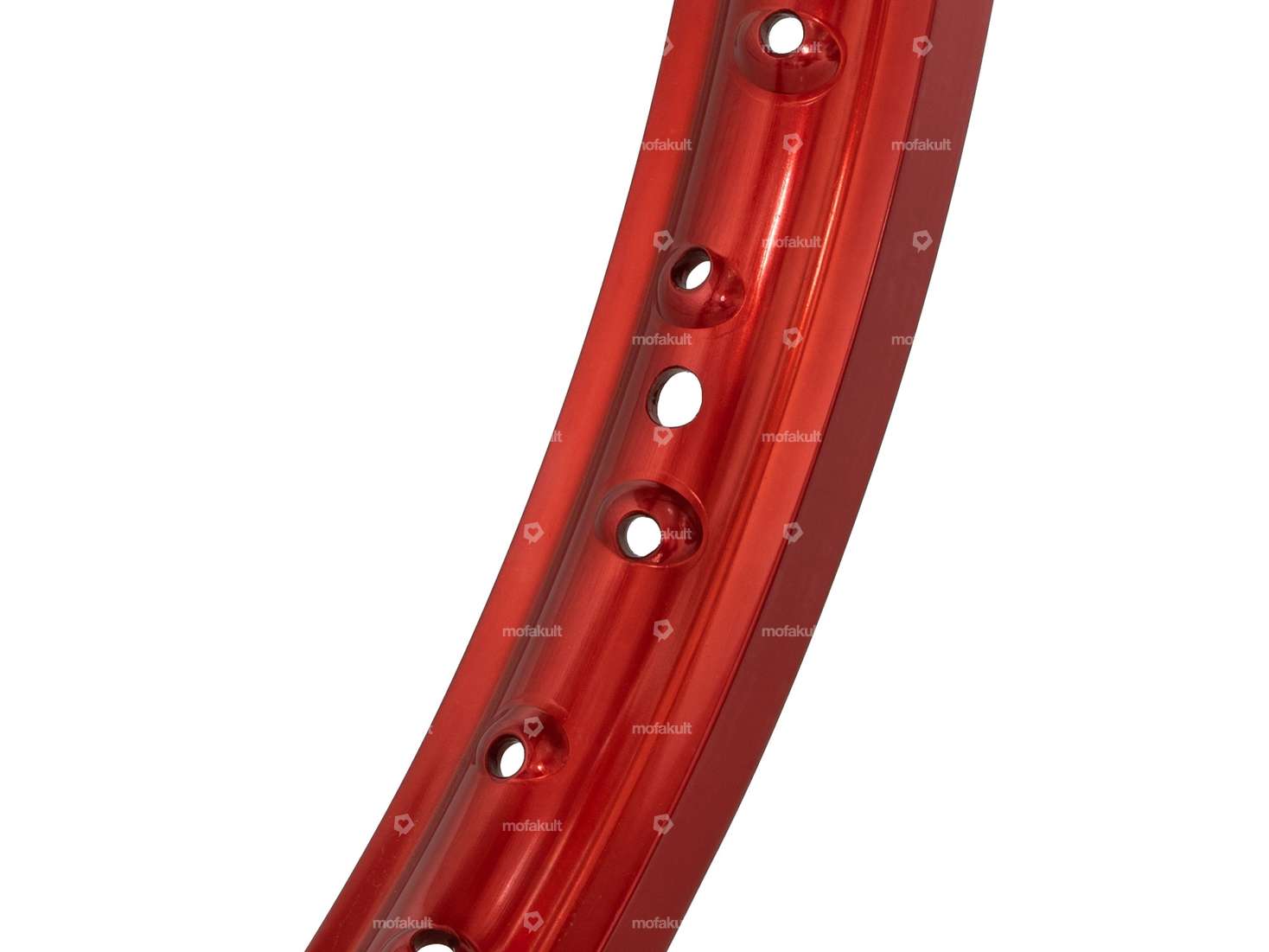 Rim ring 1.40 x 17" (48 mm) aluminum red anodized Carousel Image 2