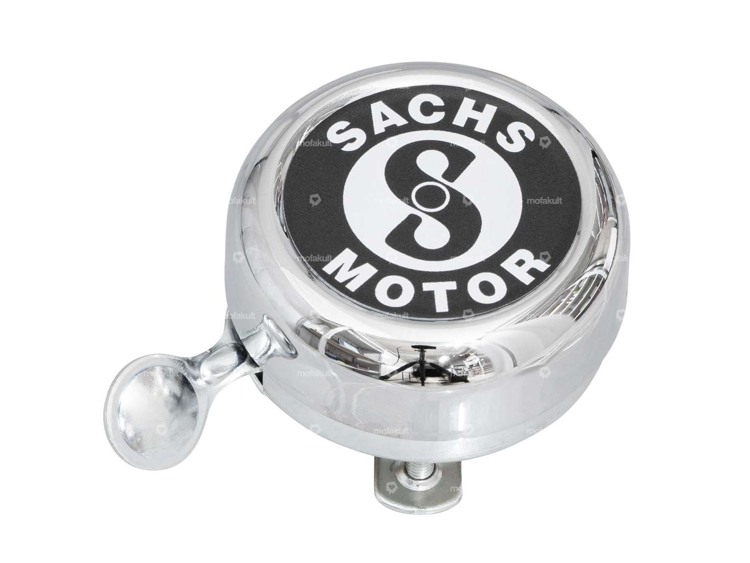 Bell chrome / sticker "Sachs" black Carousel Image 1