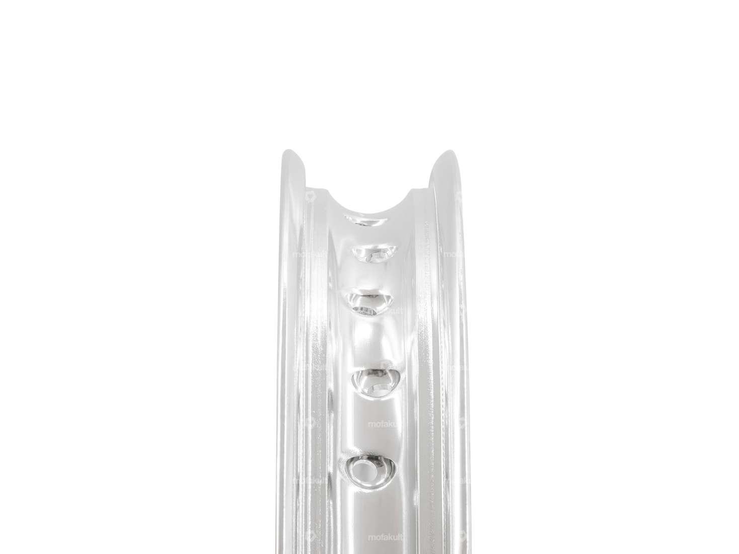 Rim ring 1.60 x 17" (55 mm) aluminum silver anodized large nipple holes Carousel Image 3