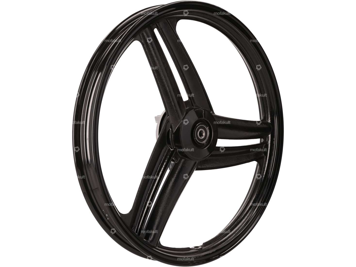 Wheel set 17" cast black (3/6 spoke) | Peugeot 103 Carousel Image 5