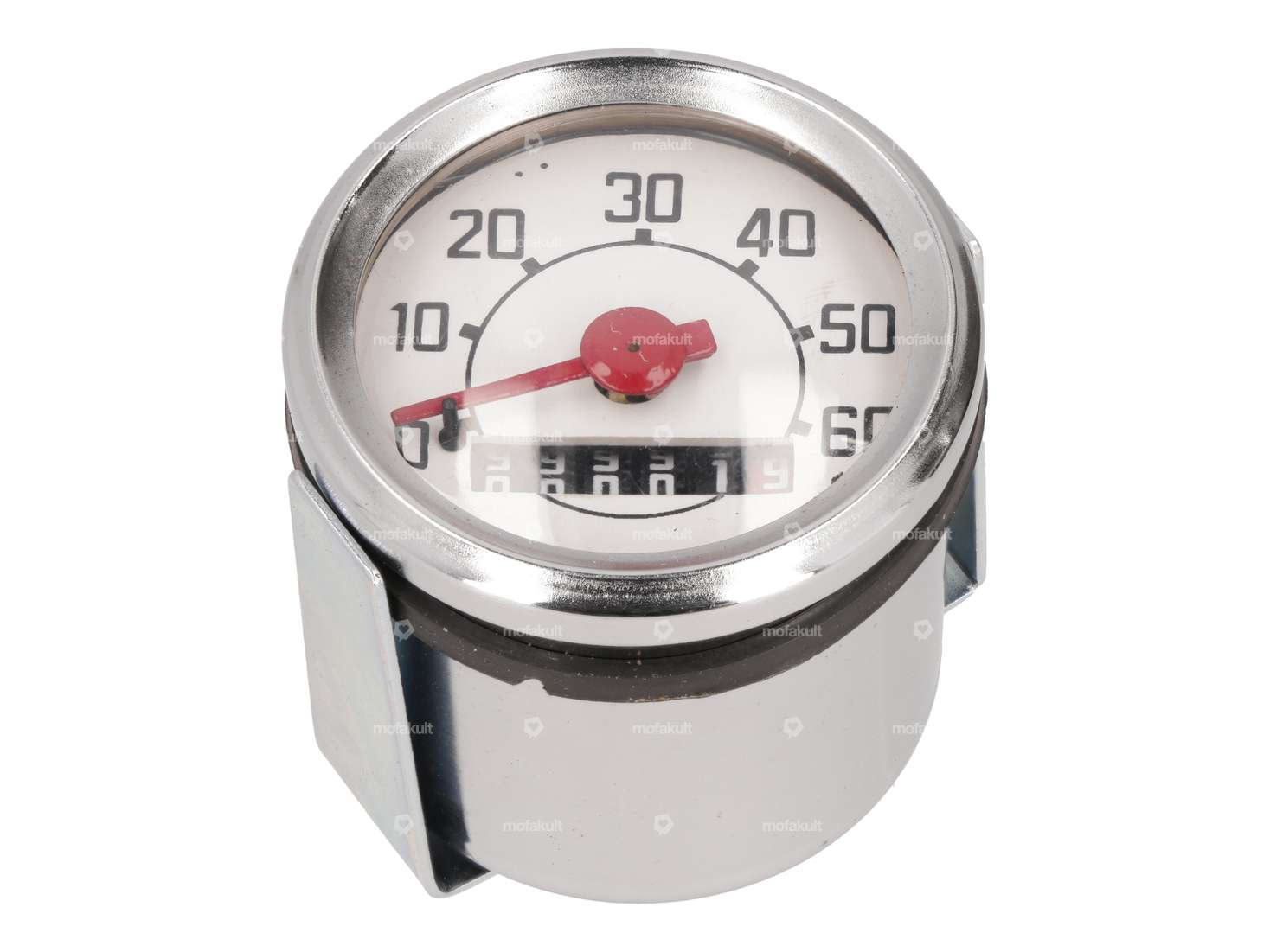 Speedometer 60 km/h Ø 48 mm Veglia replica | Piaggio Ciao, SI, Bravo, Boxer Carousel Image 1