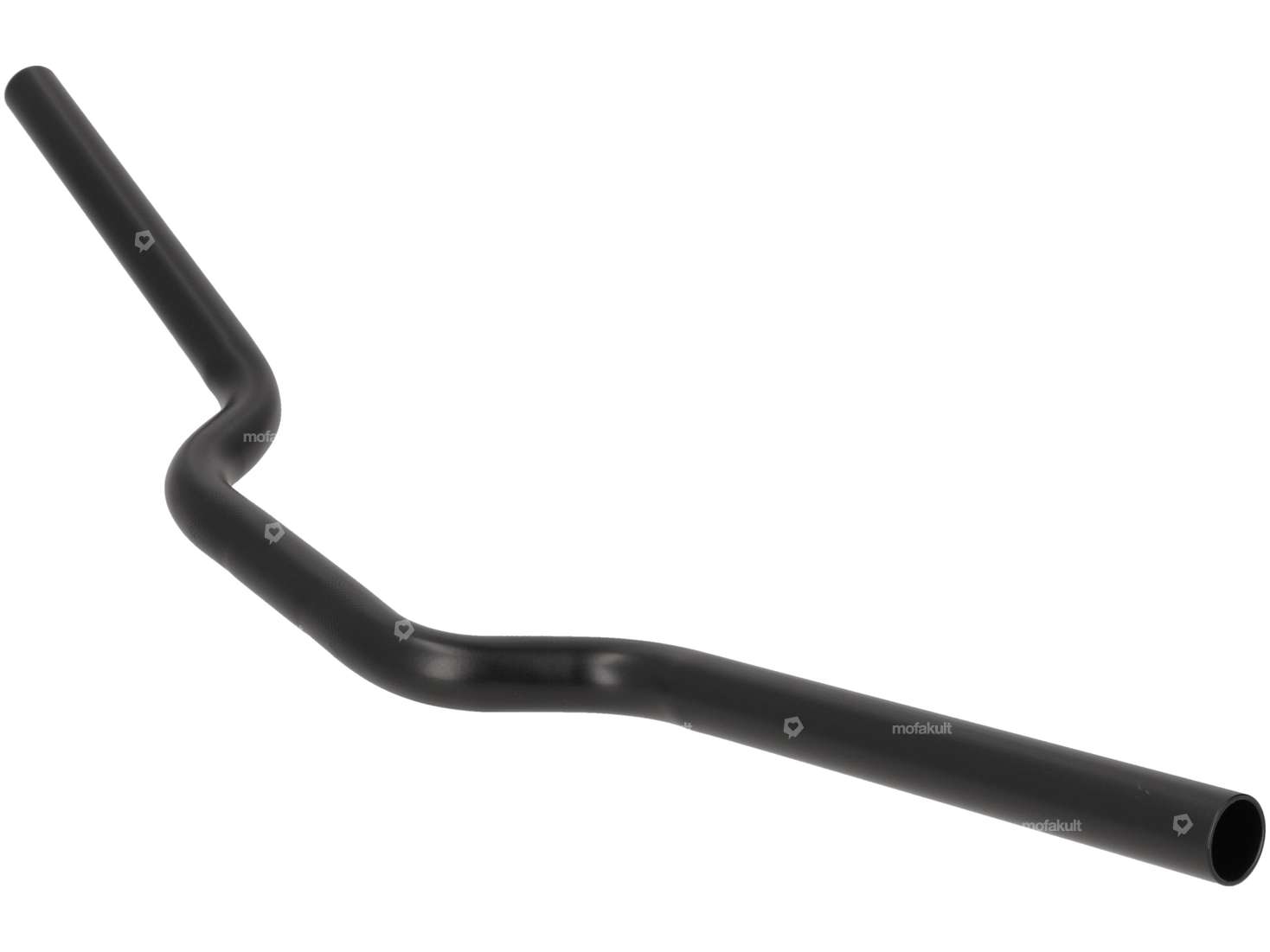 Handlebar fork plate 9 cm curved black Carousel Image 2