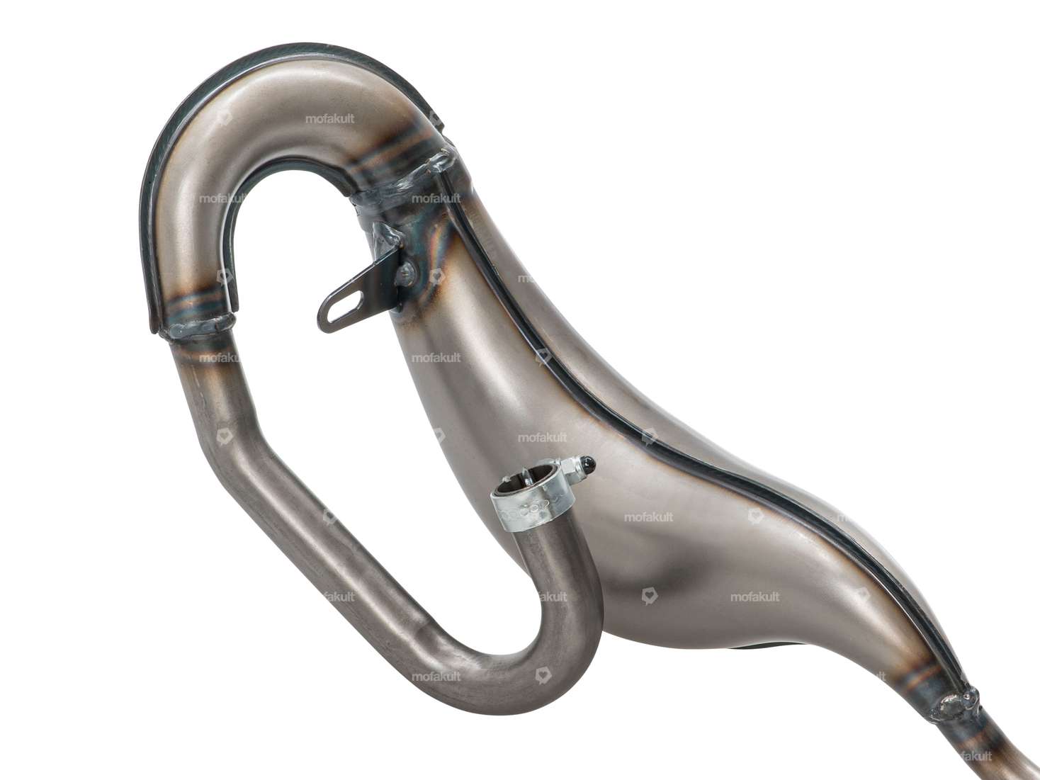 Polini exhaust Top One with aluminum silencer | Piaggio Ciao Carousel Image 3