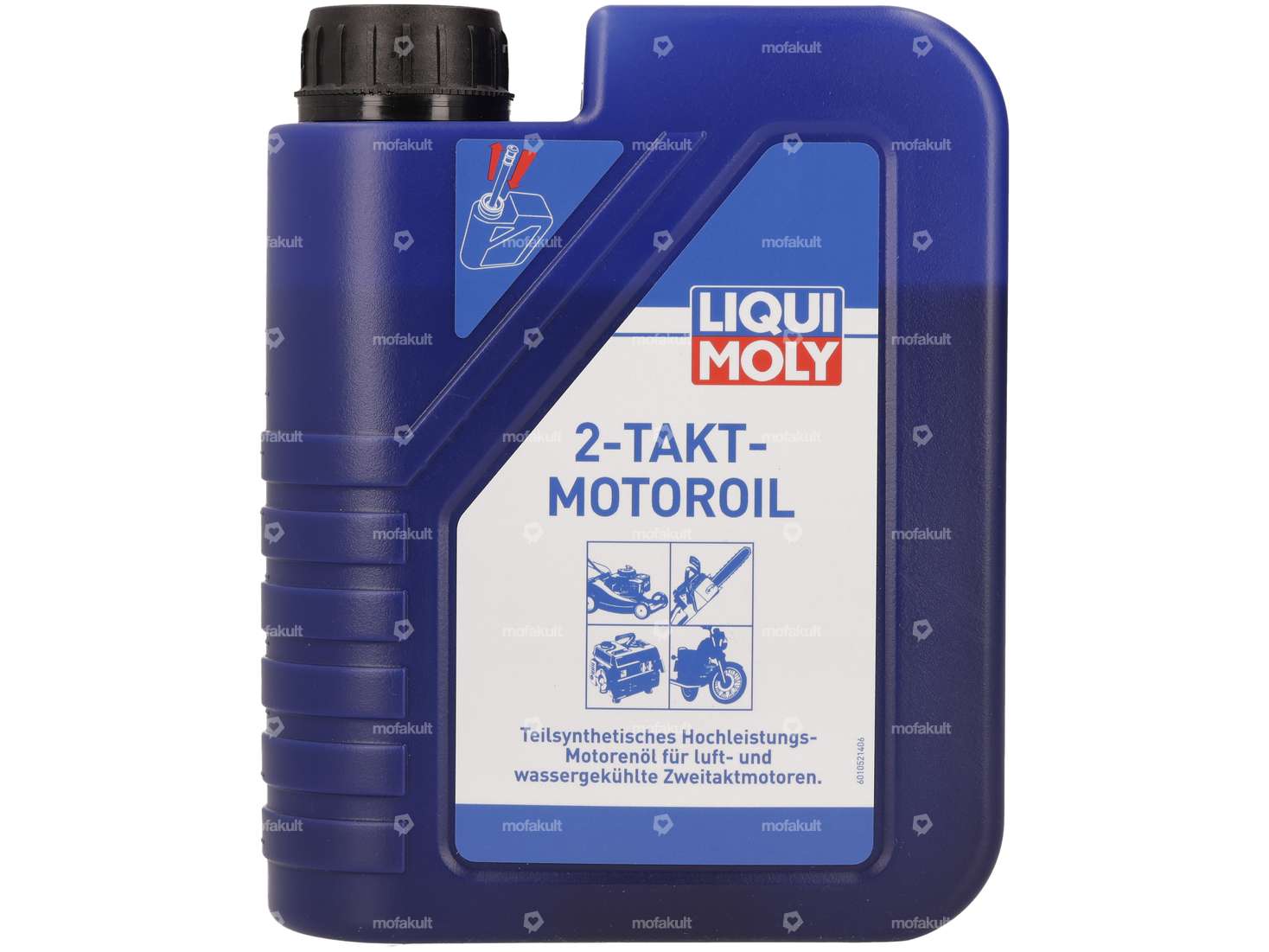 LIQUI MOLY 2-stroke mixed oil semi-synthetic 1 L Carousel Image 1